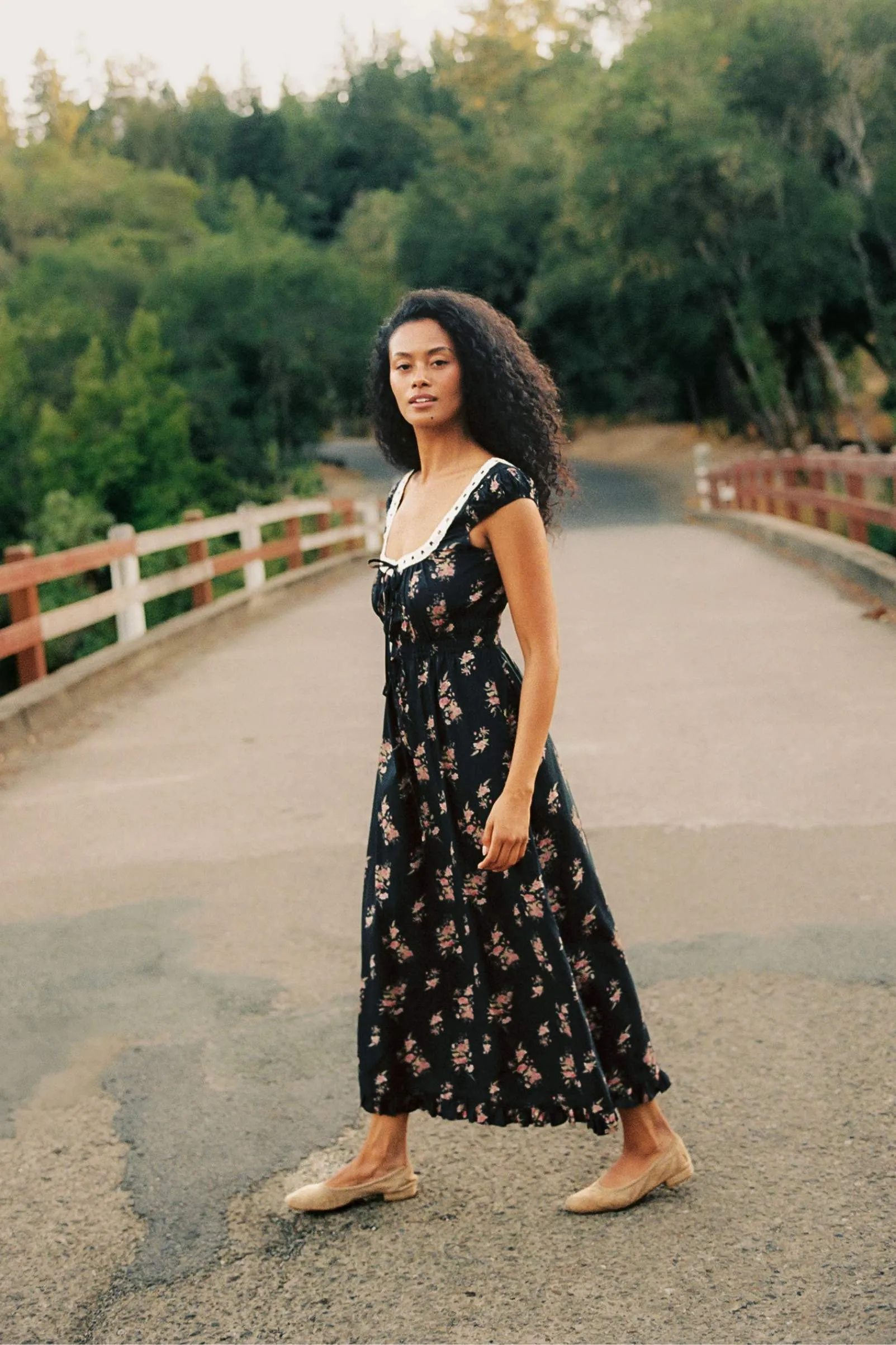 The Kelly Dress | Night Bouquet sold by Christy Dawn product image thumbnail 5