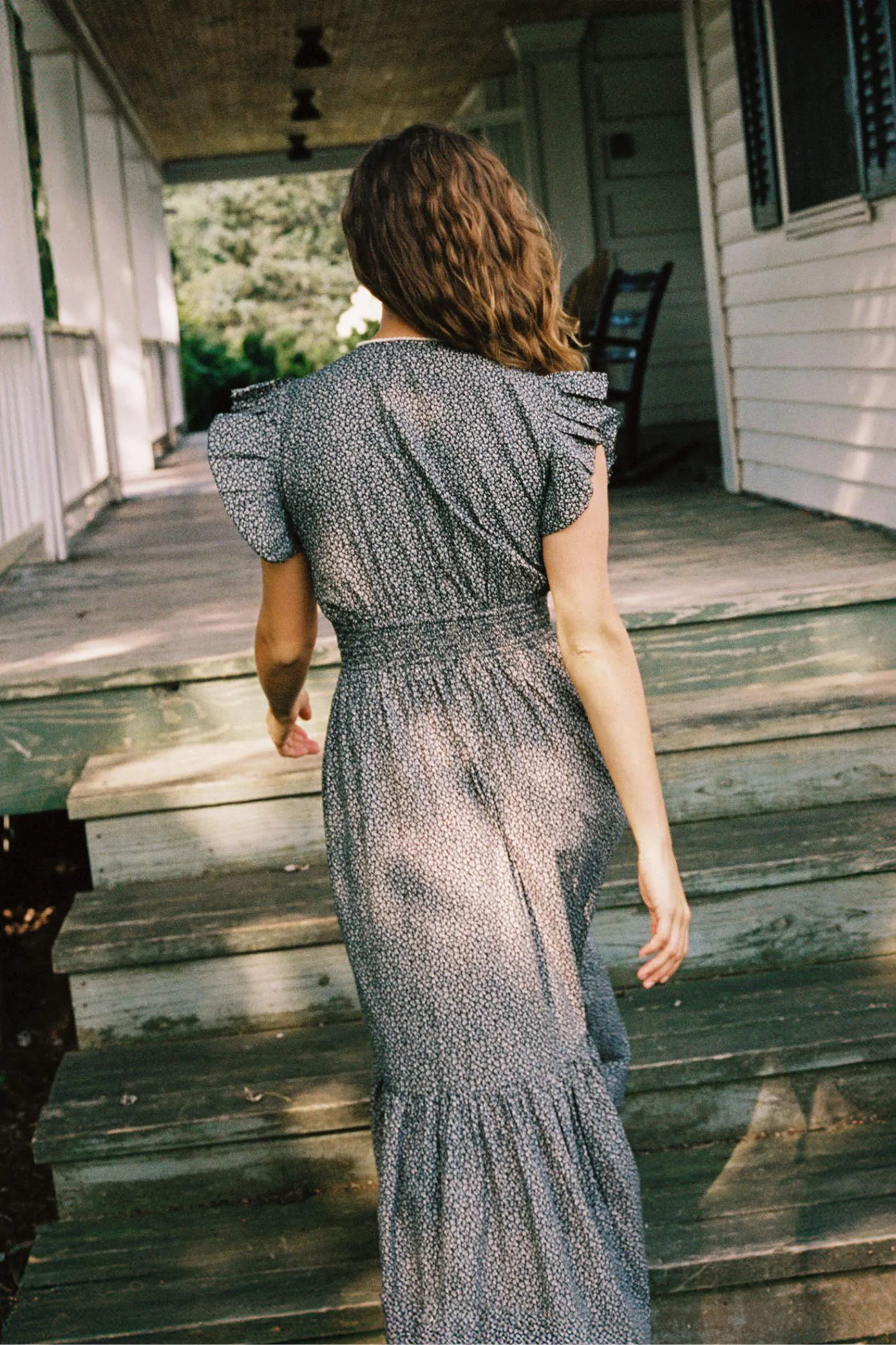 The Aurelia Dress | Midnight Floral sold by Christy Dawn product image thumbnail 5