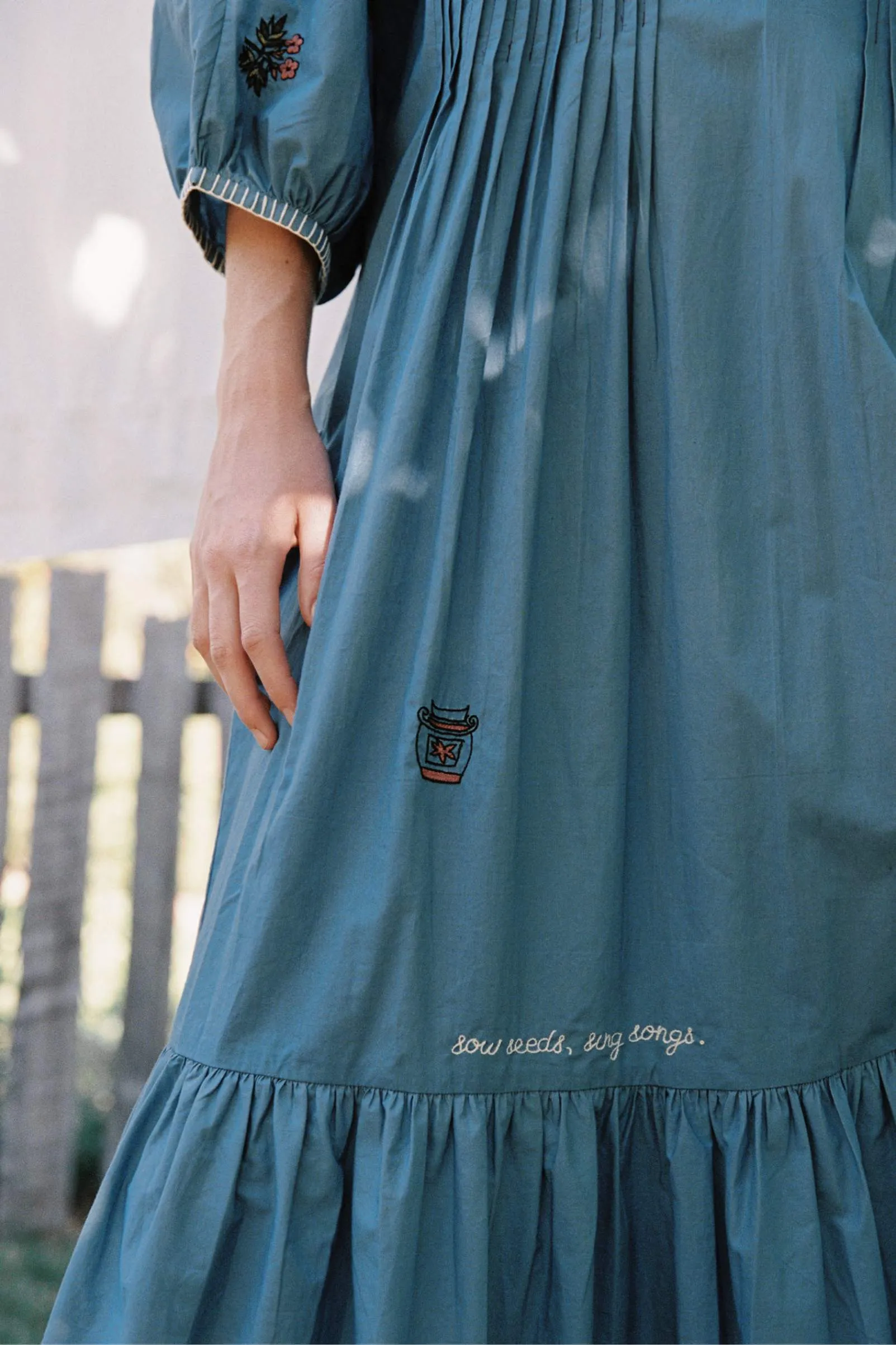 The Antonia Dress | Indigo sold by Christy Dawn product image thumbnail 5