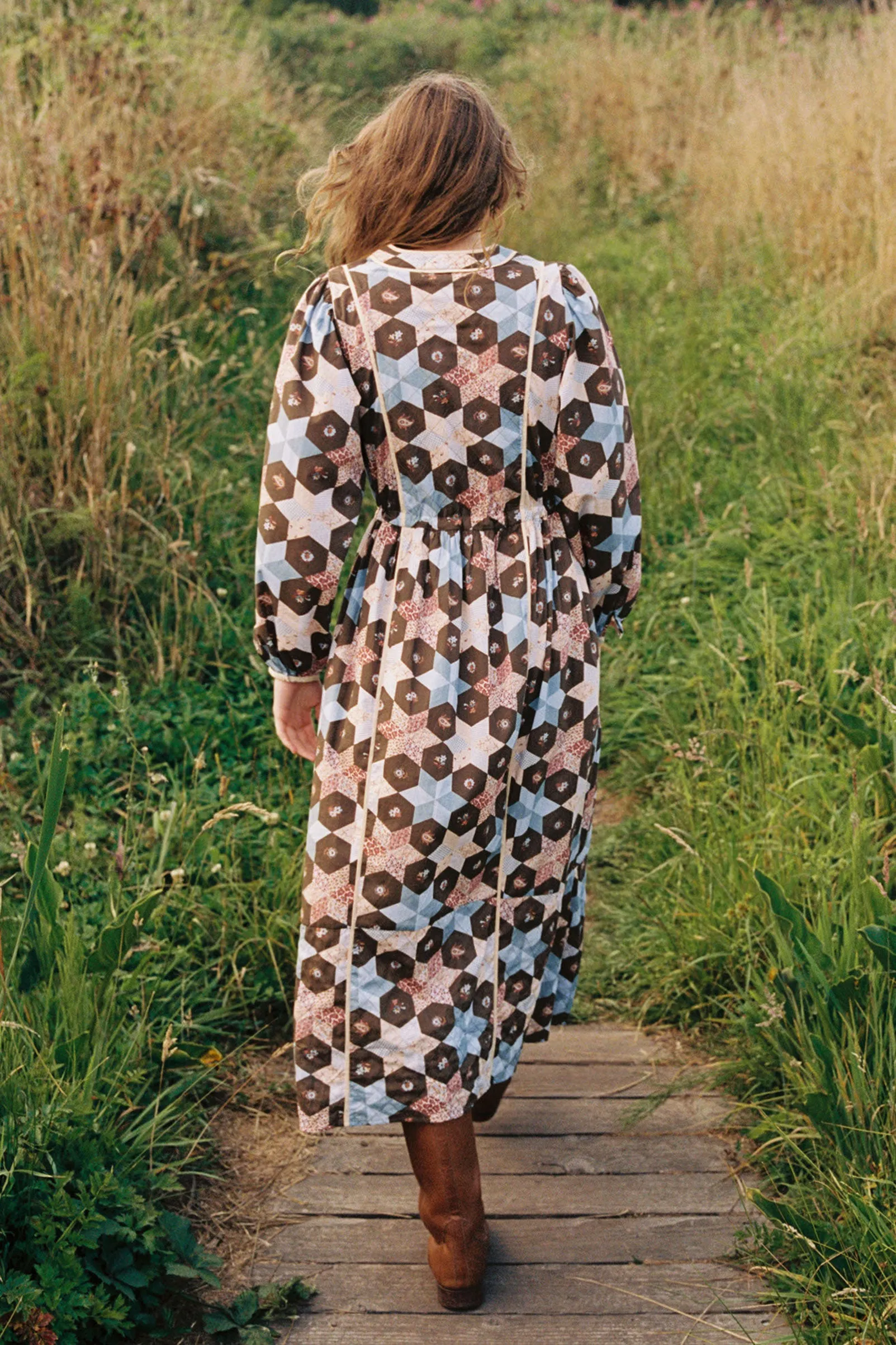 The Sona Dress | Solstice Patchwork sold by Christy Dawn product image thumbnail 5