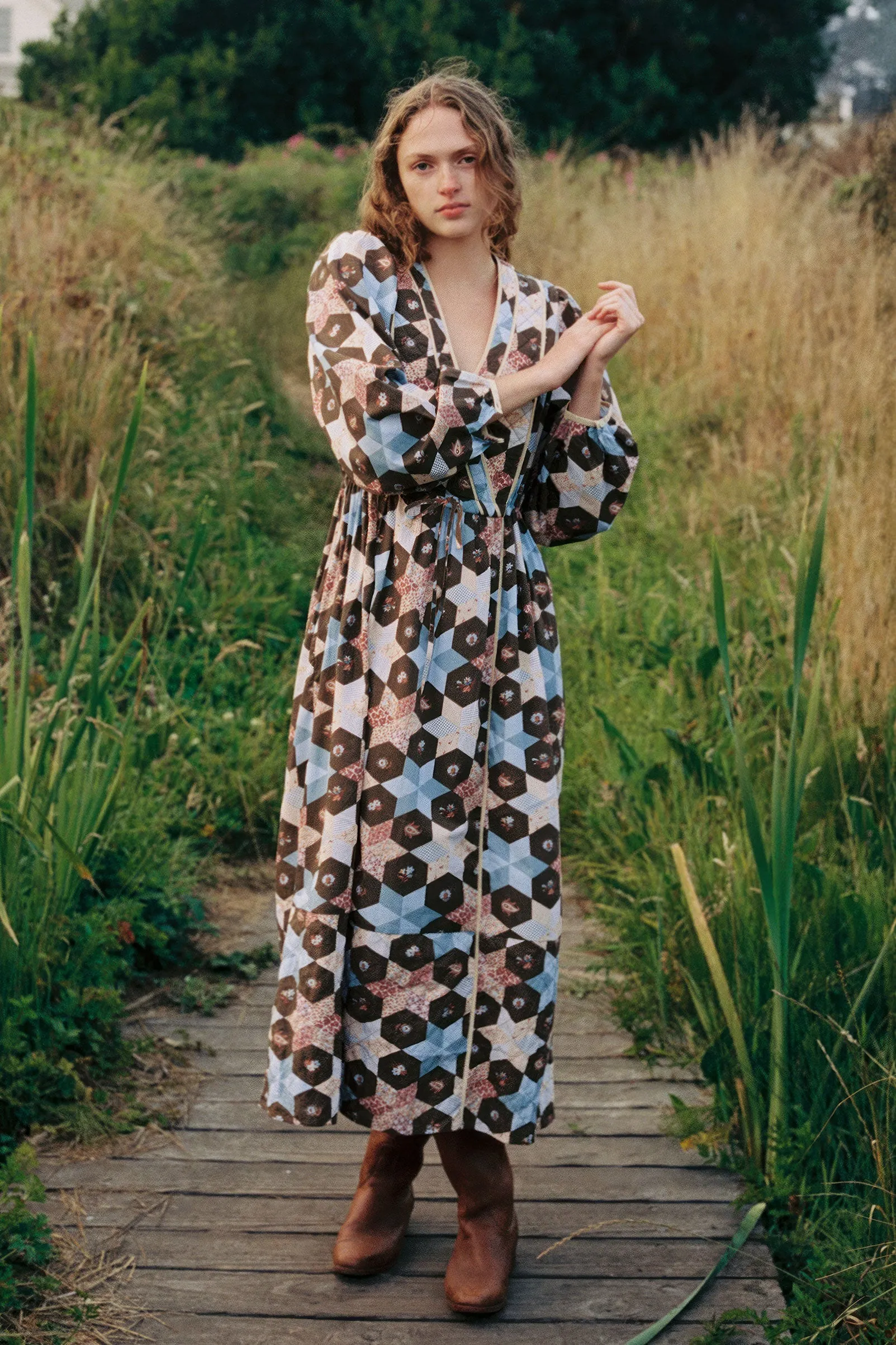 The Sona Dress | Solstice Patchwork sold by Christy Dawn product image thumbnail 2