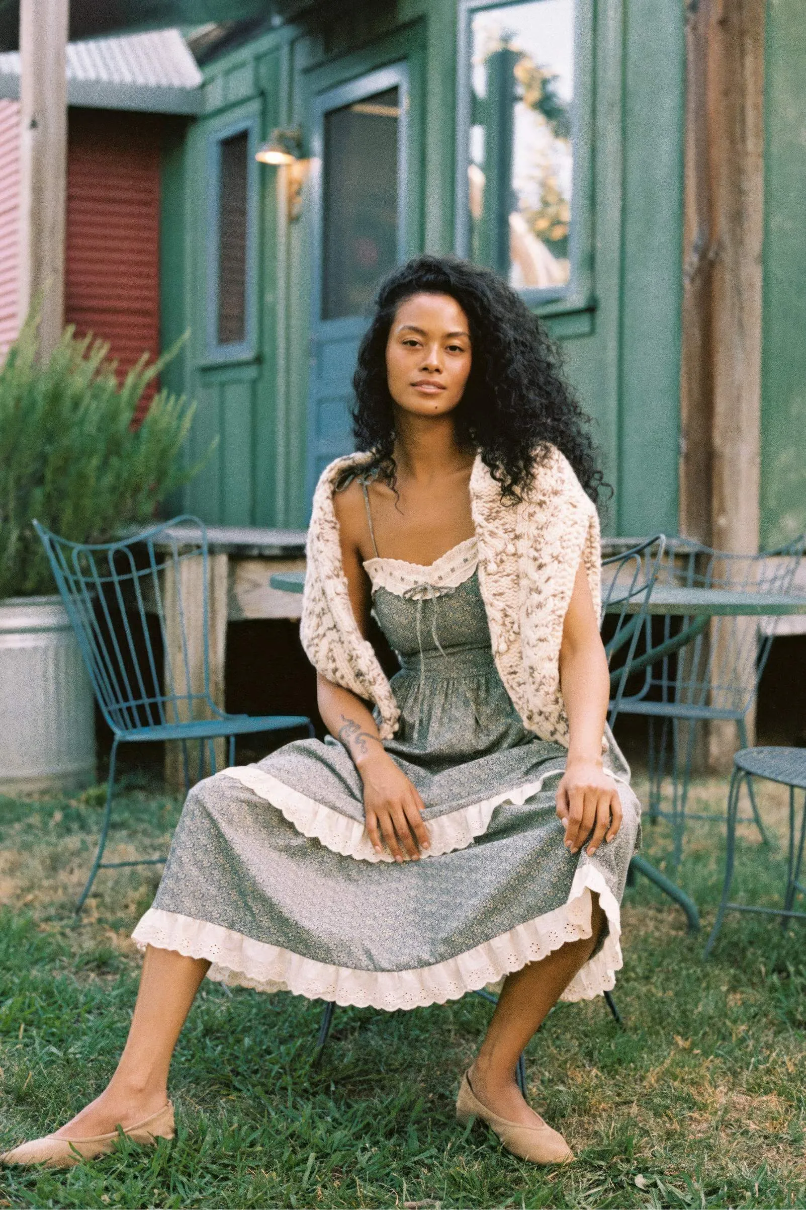 The Emma Dress | Acorn Blues sold by Christy Dawn product image thumbnail 4