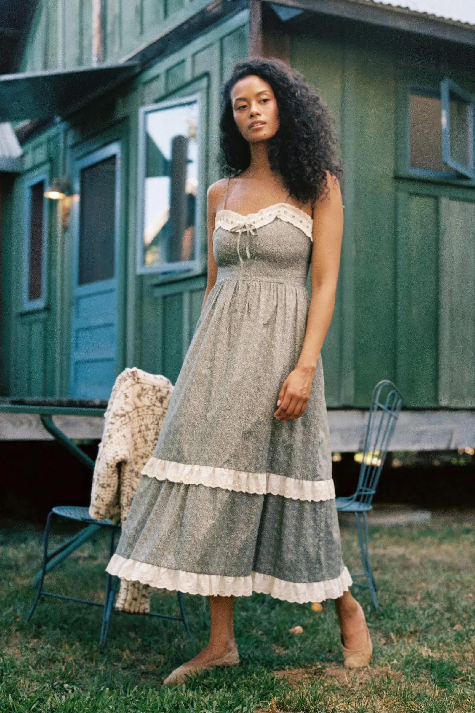 The Emma Dress | Acorn Blues sold by Christy Dawn product image thumbnail 3