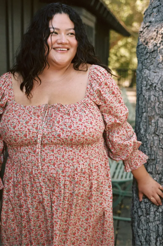 The Adelia Dress Extended | Apple Harvest sold by Christy Dawn