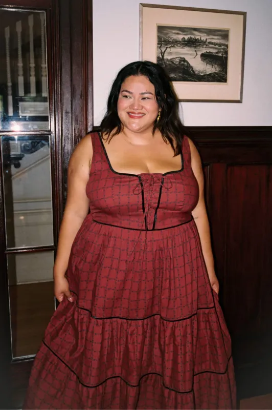 The Adele Dress Extended | Crimson Trellis sold by Christy Dawn