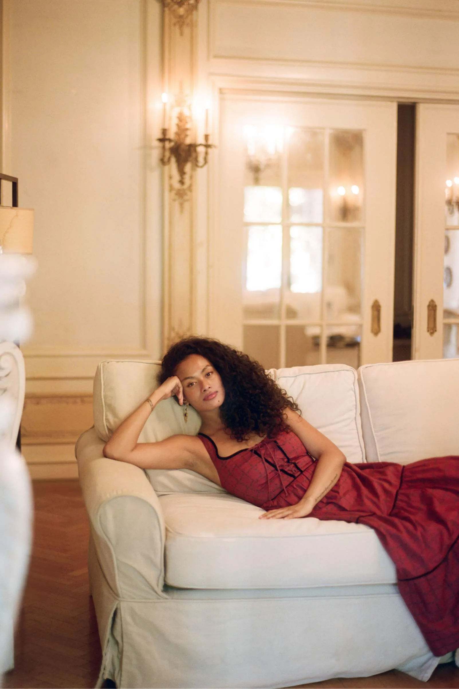 The Adele Dress | Crimson Trellis sold by Christy Dawn product image thumbnail 2