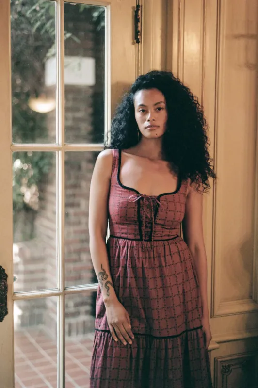 The Adele Dress | Crimson Trellis sold by Christy Dawn