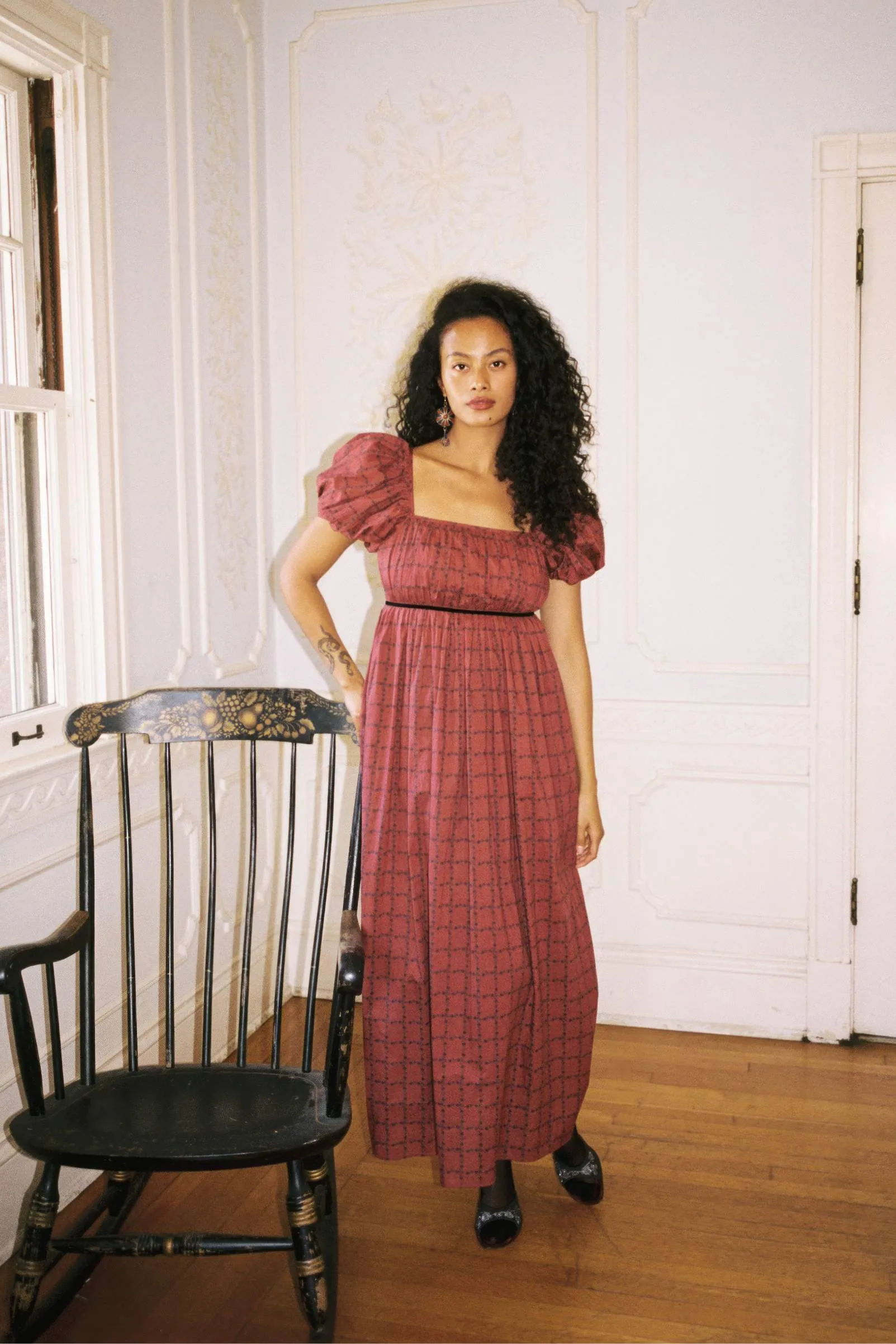 The Addison Dress | Crimson Trellis sold by Christy Dawn product image thumbnail 3