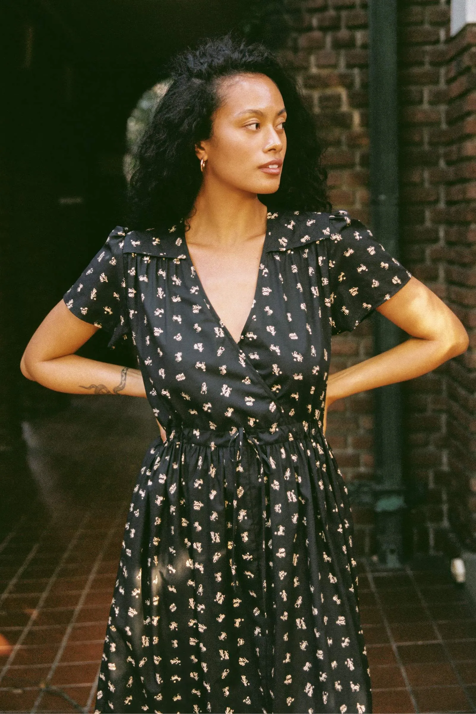 The Dawn Dress Petites | Night Zodiac sold by Christy Dawn product image thumbnail 2