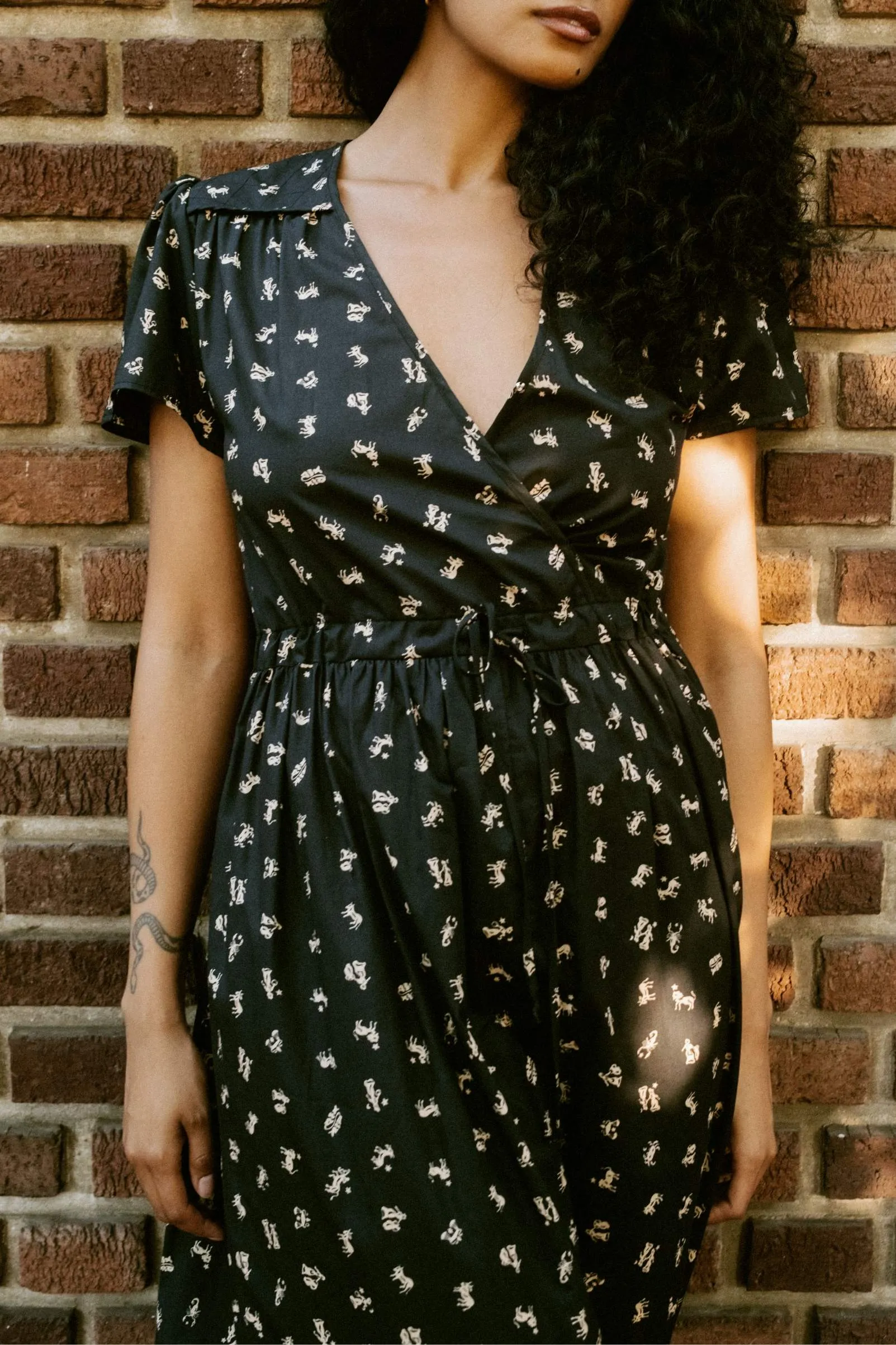 The Dawn Dress Petites | Night Zodiac sold by Christy Dawn product image thumbnail 3