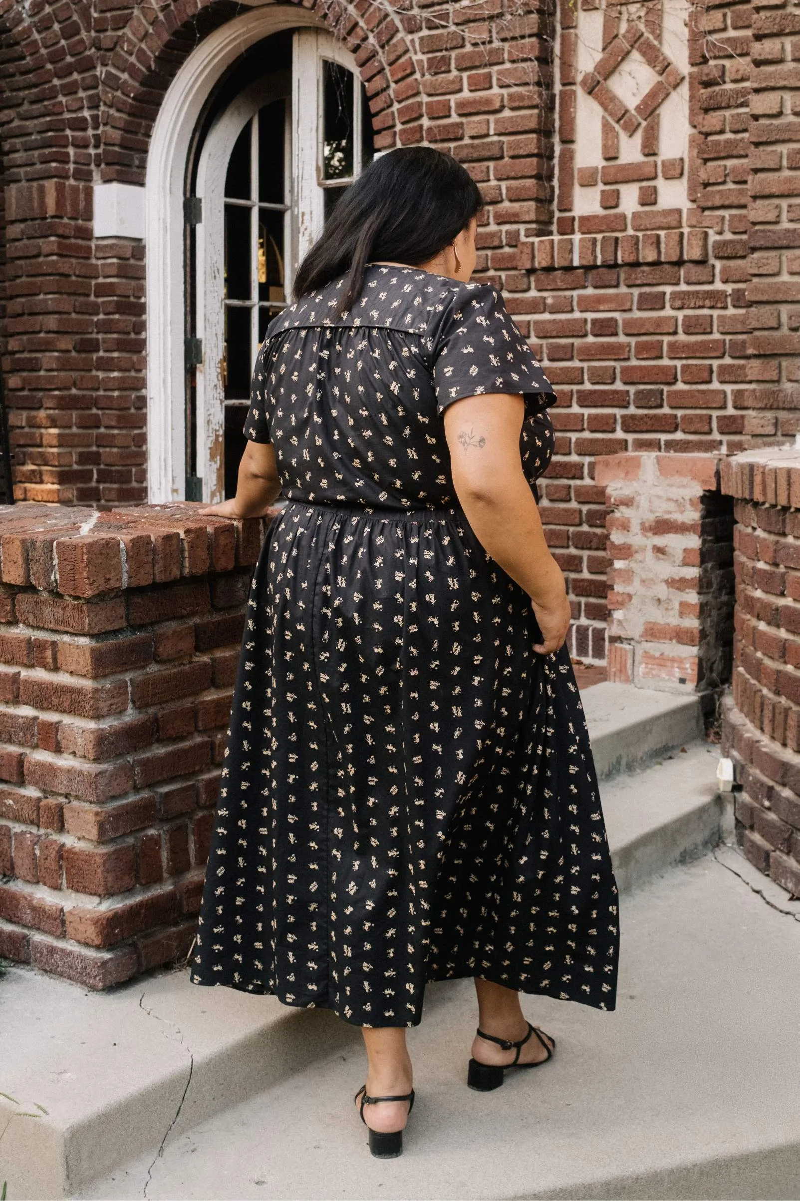 The Dawn Dress Extended | Night Zodiac sold by Christy Dawn product image thumbnail 2