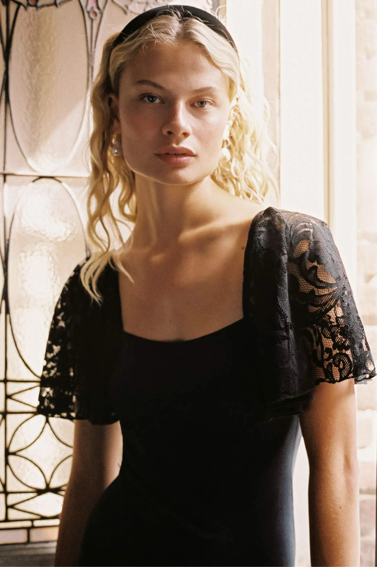 The Carmen Dress | Raven Silk sold by Christy Dawn product image thumbnail 5