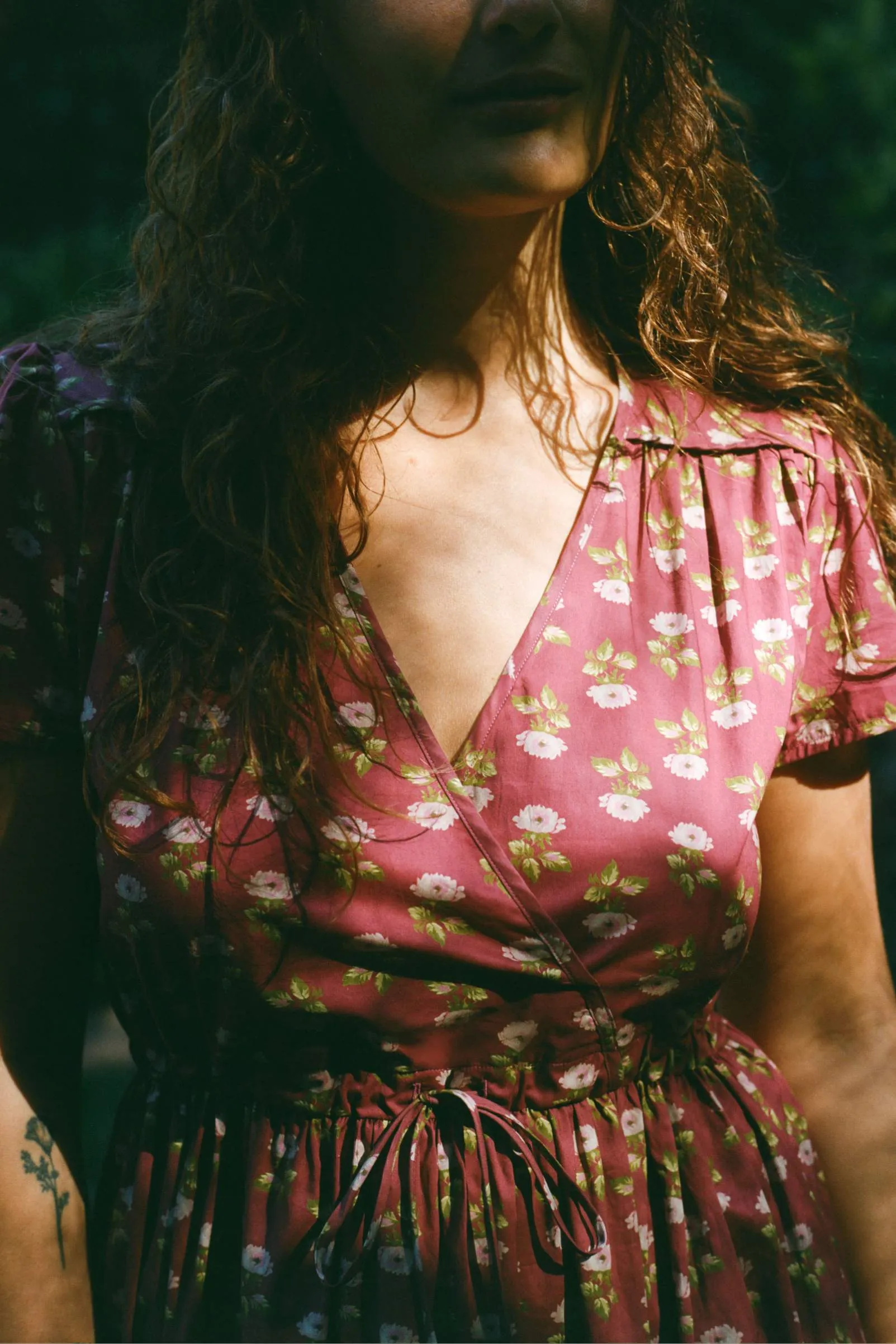 The Simple Dawn Dress | Antique Lotus Red sold by Christy Dawn product image thumbnail 3