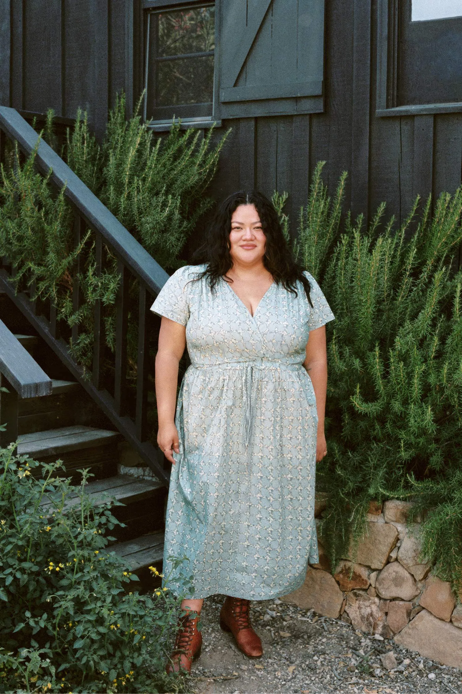 The Simple Dawn Dress Extended | Teal Trellis sold by Christy Dawn product image thumbnail 2