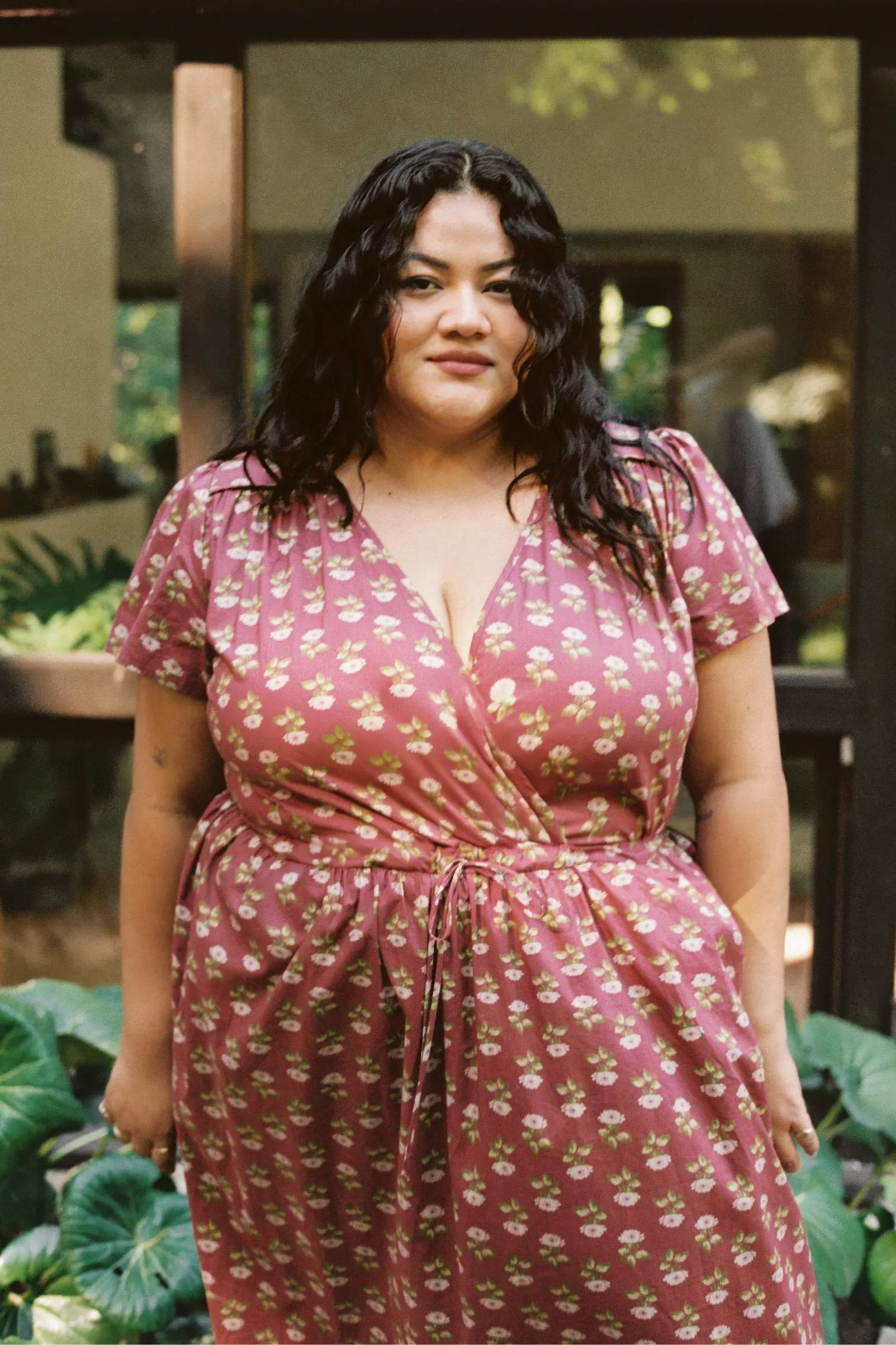 The Simple Dawn Dress Extended | Antique Lotus Red sold by Christy Dawn product image thumbnail 3