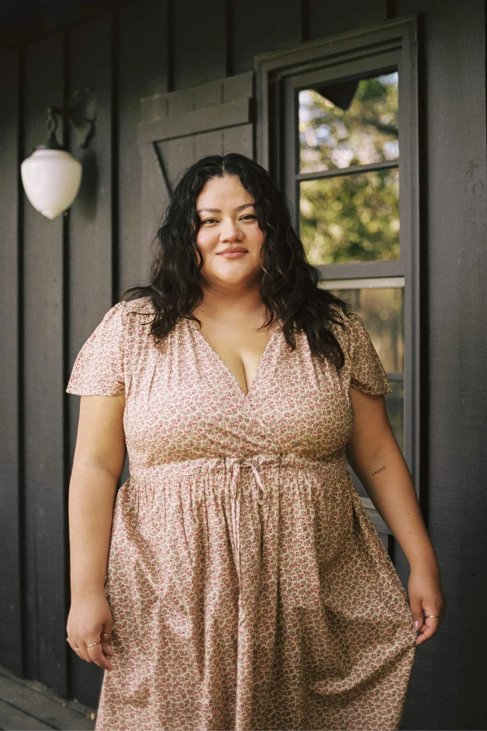 The Simple Dawn Dress Extended | Berry Ditsy Red sold by Christy Dawn product image thumbnail 2