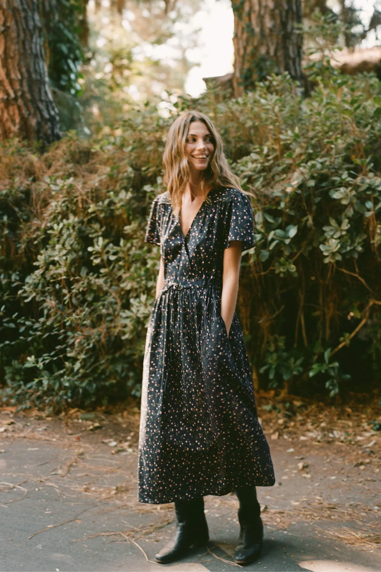 The Simple Dawn Dress | Noir Tulips sold by Christy Dawn product image thumbnail 2