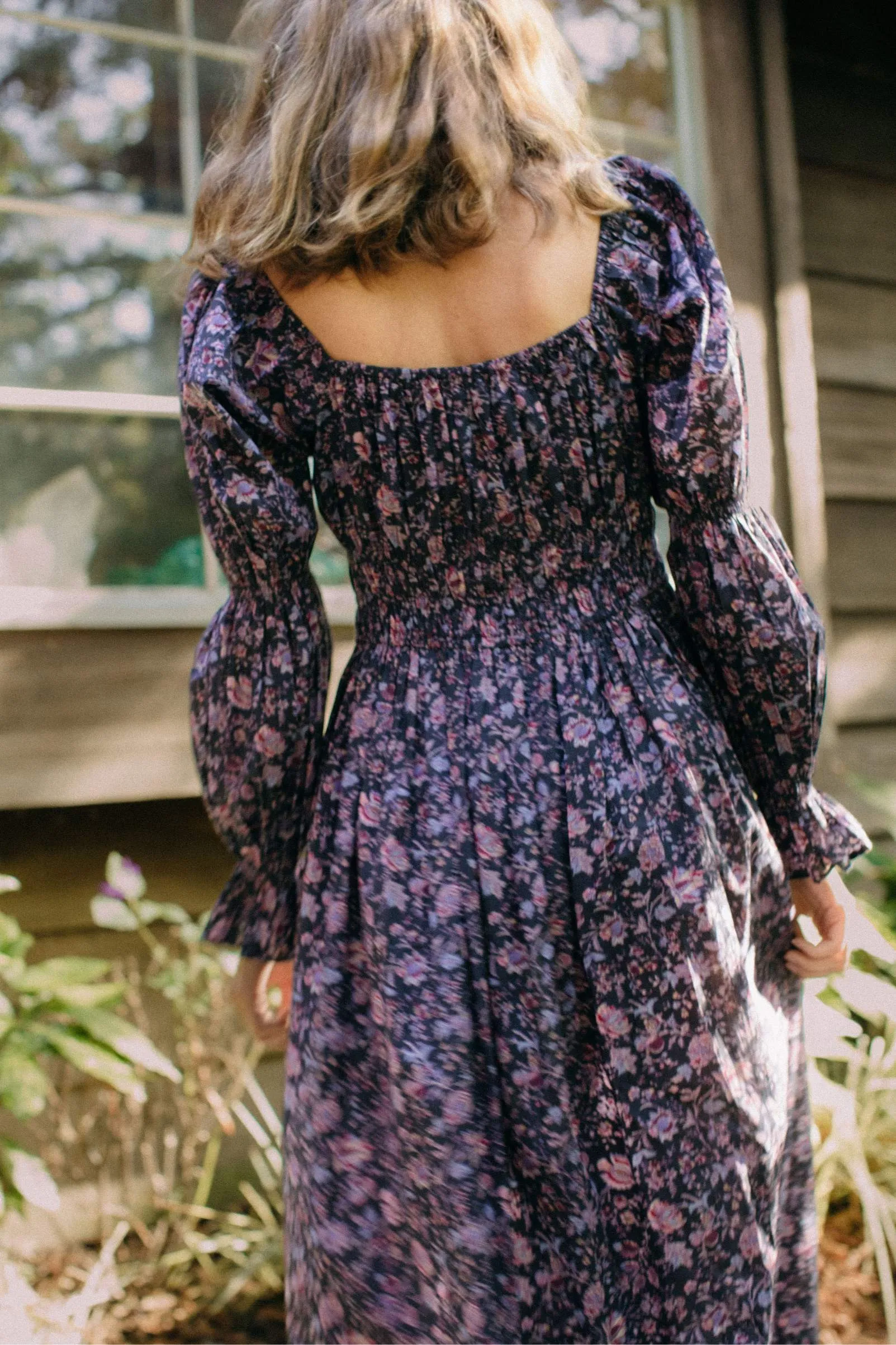 The Adelia Dress | Blooming Pomegranate sold by Christy Dawn product image thumbnail 5