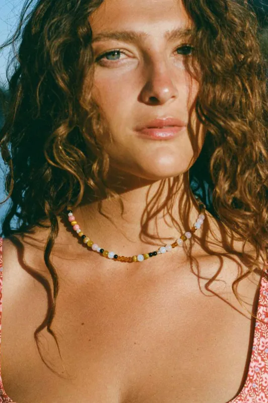 The Gemstone Necklace | Rainbow sold by Christy Dawn