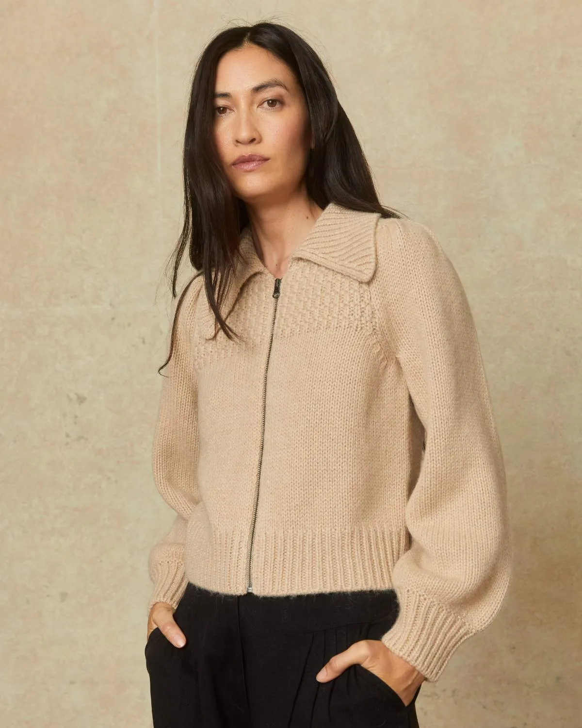 The Dylan Jacket | Natural sold by Christy Dawn