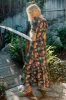 The Brynne Dress Petites | Patchwork Blues sold by Christy Dawn