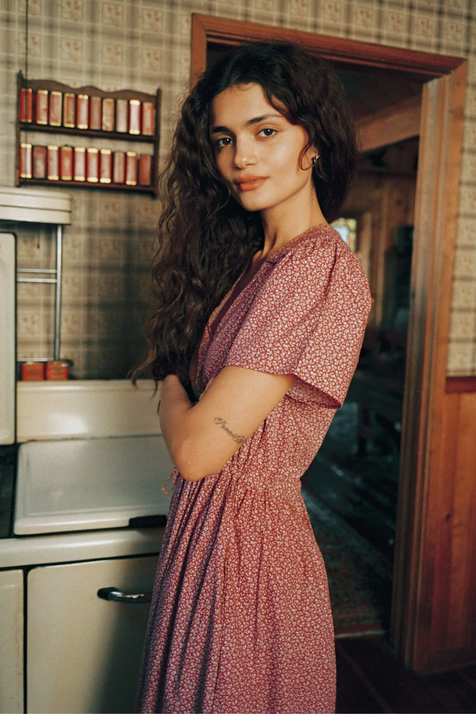 The Dawn Dress Petites | Heart Floral sold by Christy Dawn product image thumbnail 3