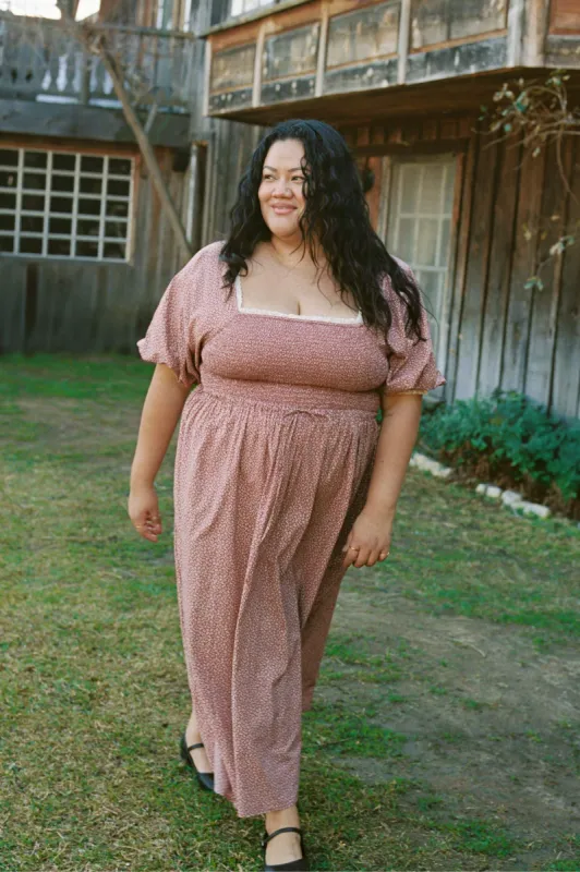 The Katrina Dress Extended | Heart Floral sold by Christy Dawn