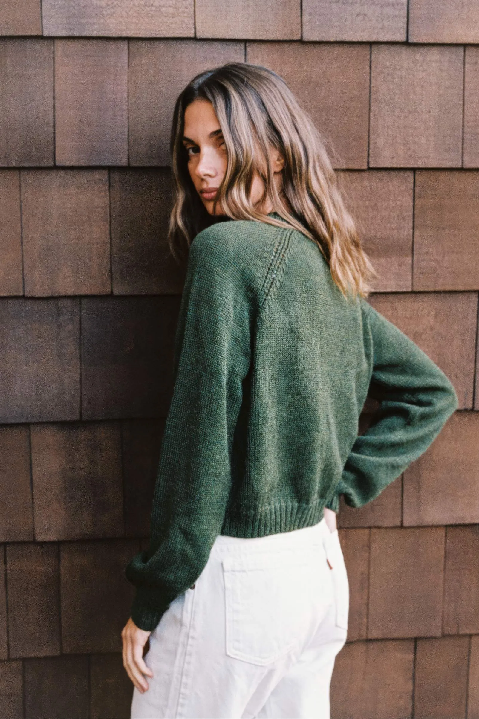 The Astral Cardigan | Taurus Emerald sold by Christy Dawn product image thumbnail 3