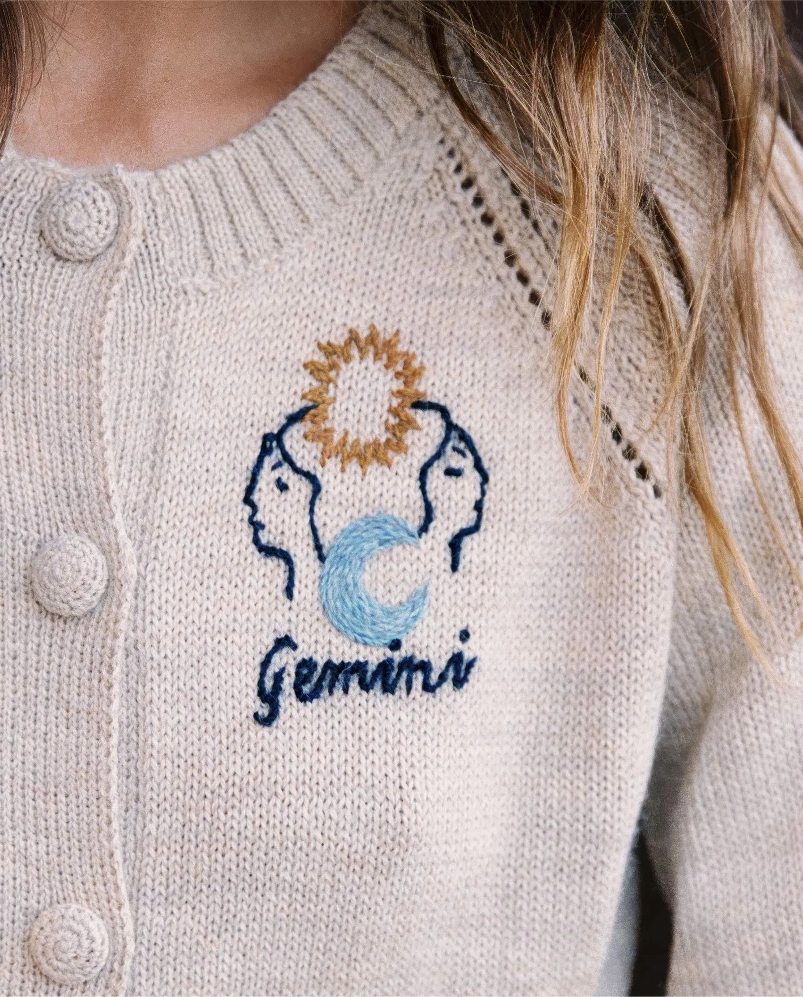 The Astral Cardigan | Gemini Opal sold by Christy Dawn product image thumbnail 4