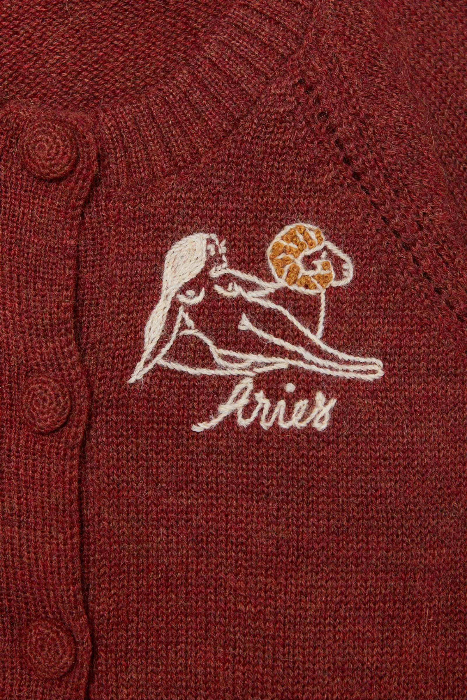 The Astral Cardigan | Aries Garnet sold by Christy Dawn product image thumbnail 2