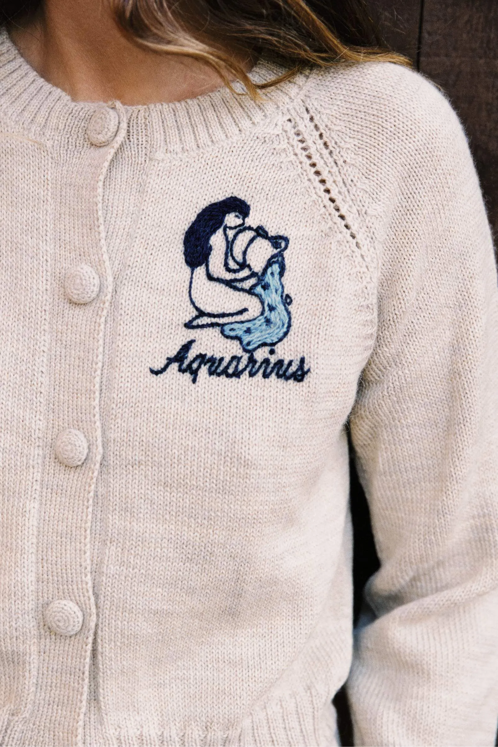 The Astral Cardigan | Aquarius Opal sold by Christy Dawn product image thumbnail 2