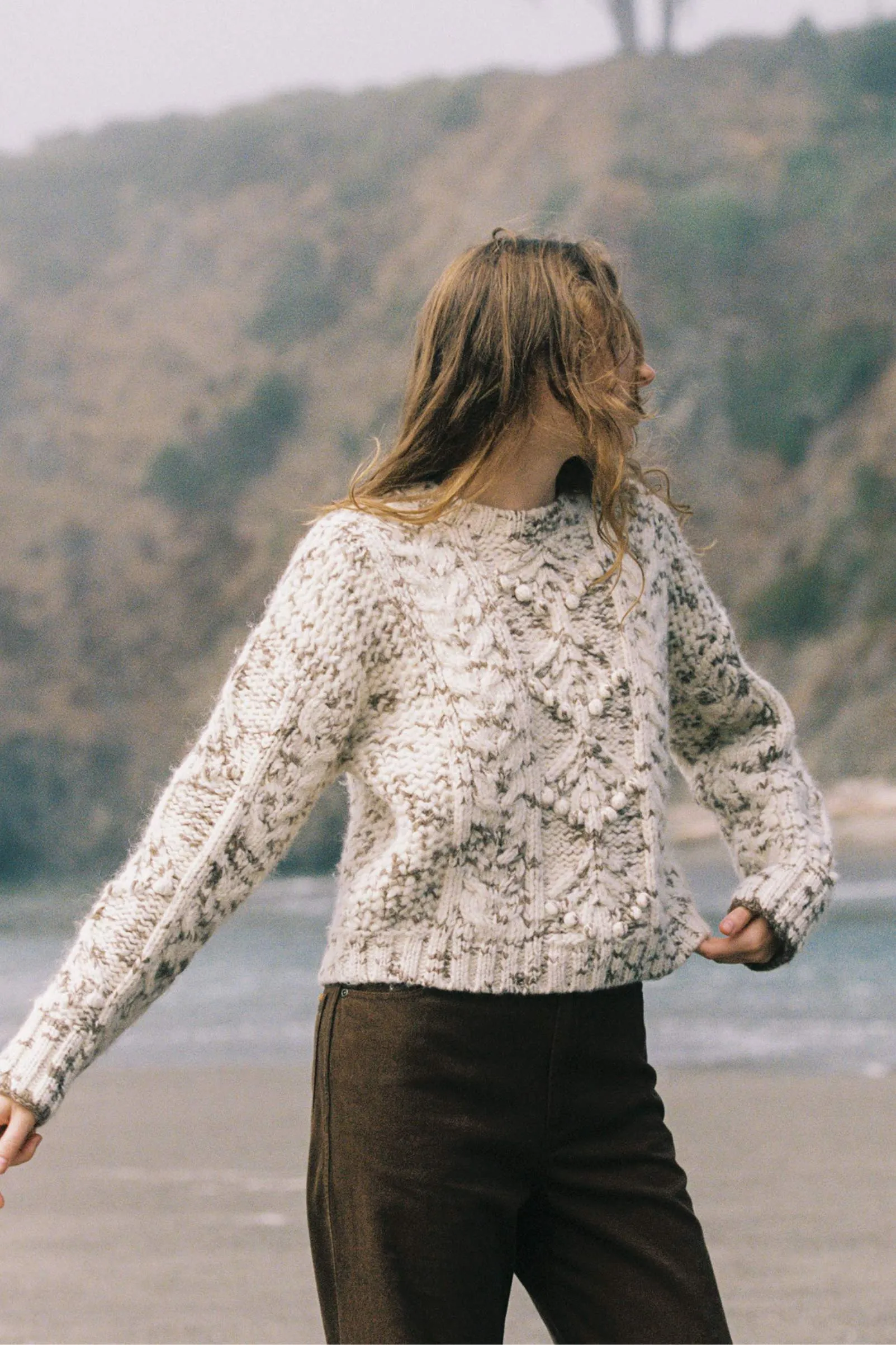 The Anja Sweater | Speckled Maple sold by Christy Dawn product image thumbnail 4