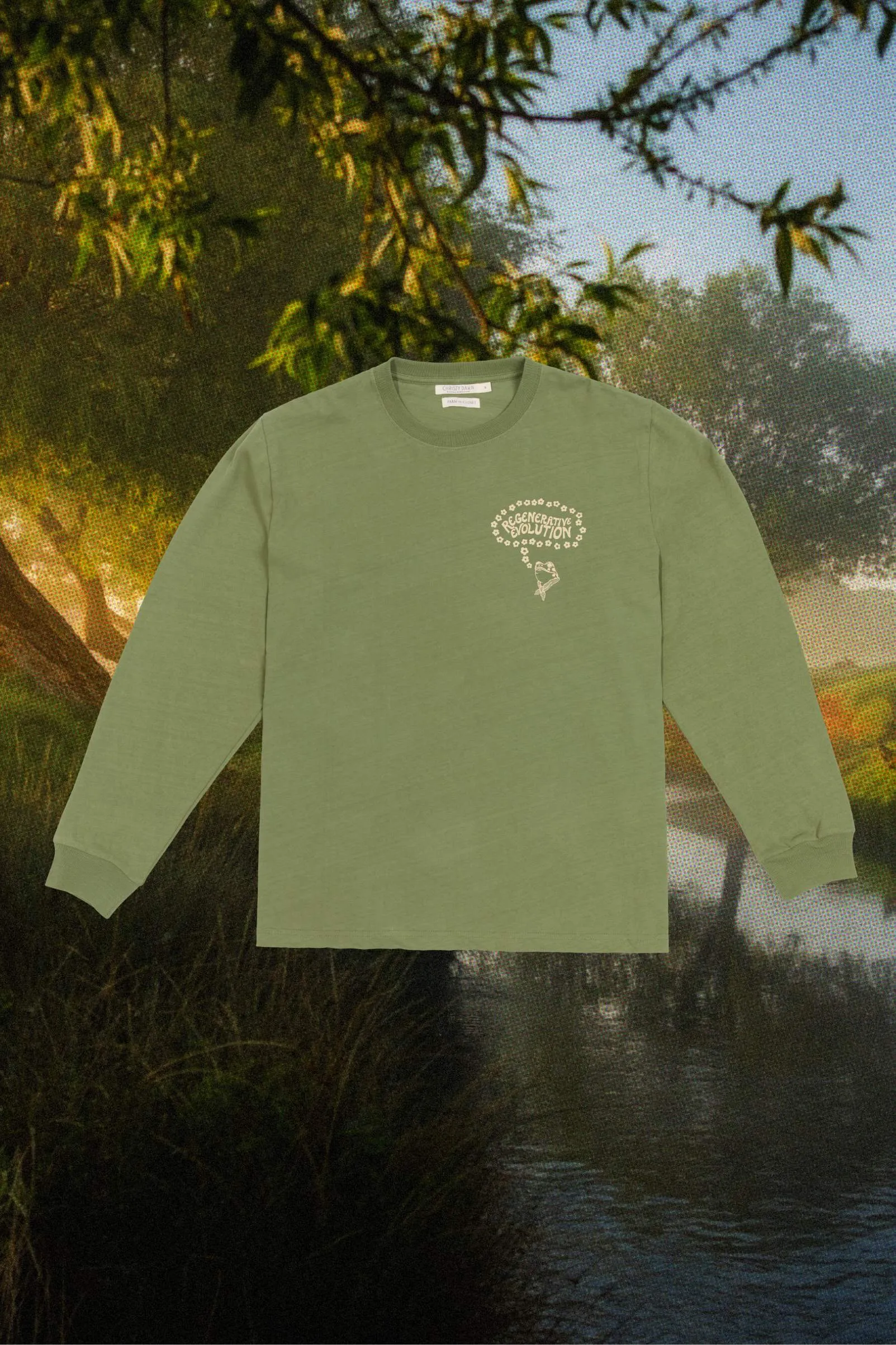 Regenerative Long Sleeve Tee | Peace Frog sold by Christy Dawn product image thumbnail 2