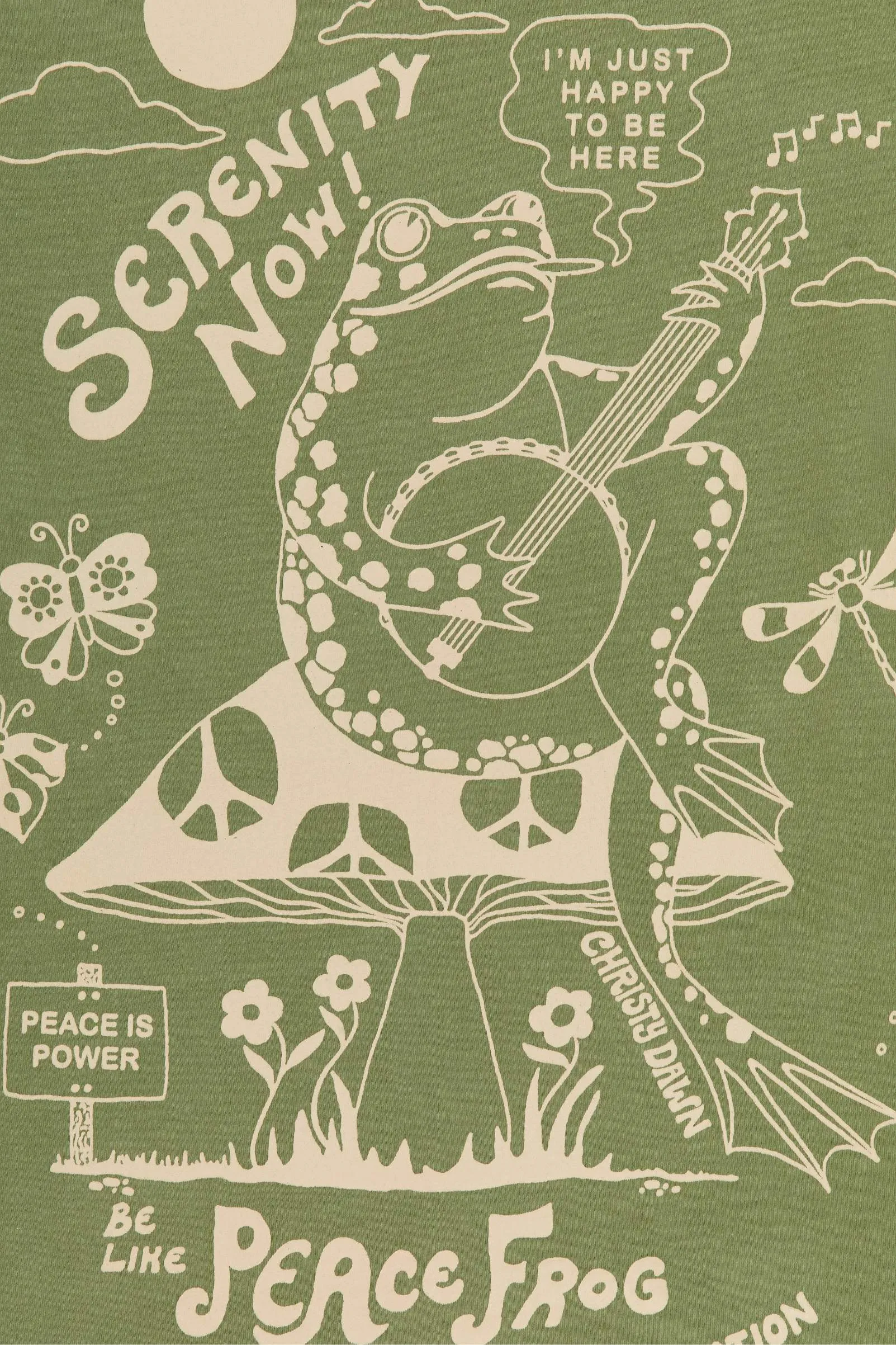 Regenerative Long Sleeve Tee | Peace Frog sold by Christy Dawn product image thumbnail 3