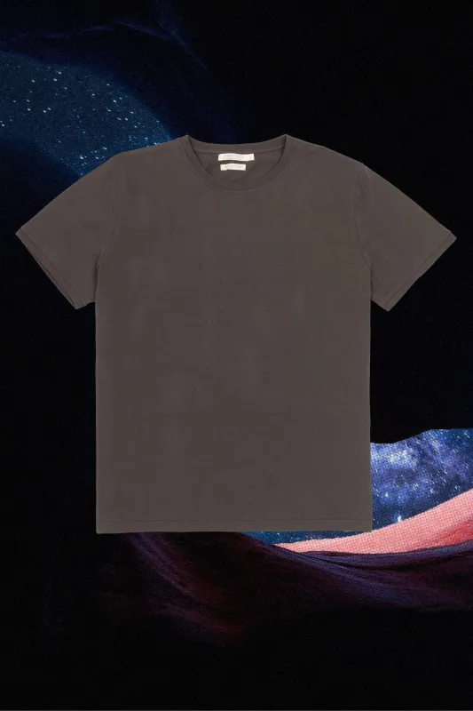 Regenerative Short Sleeve Tee | Charcoal sold by Christy Dawn