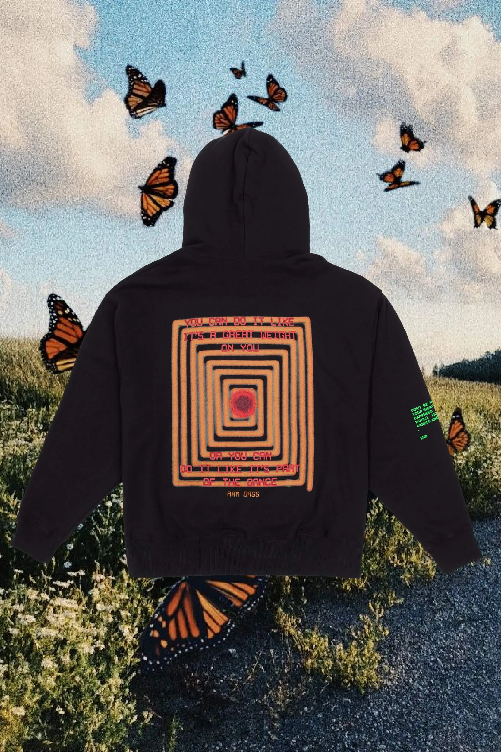 Pea the Feary Hoodie | Black sold by Christy Dawn