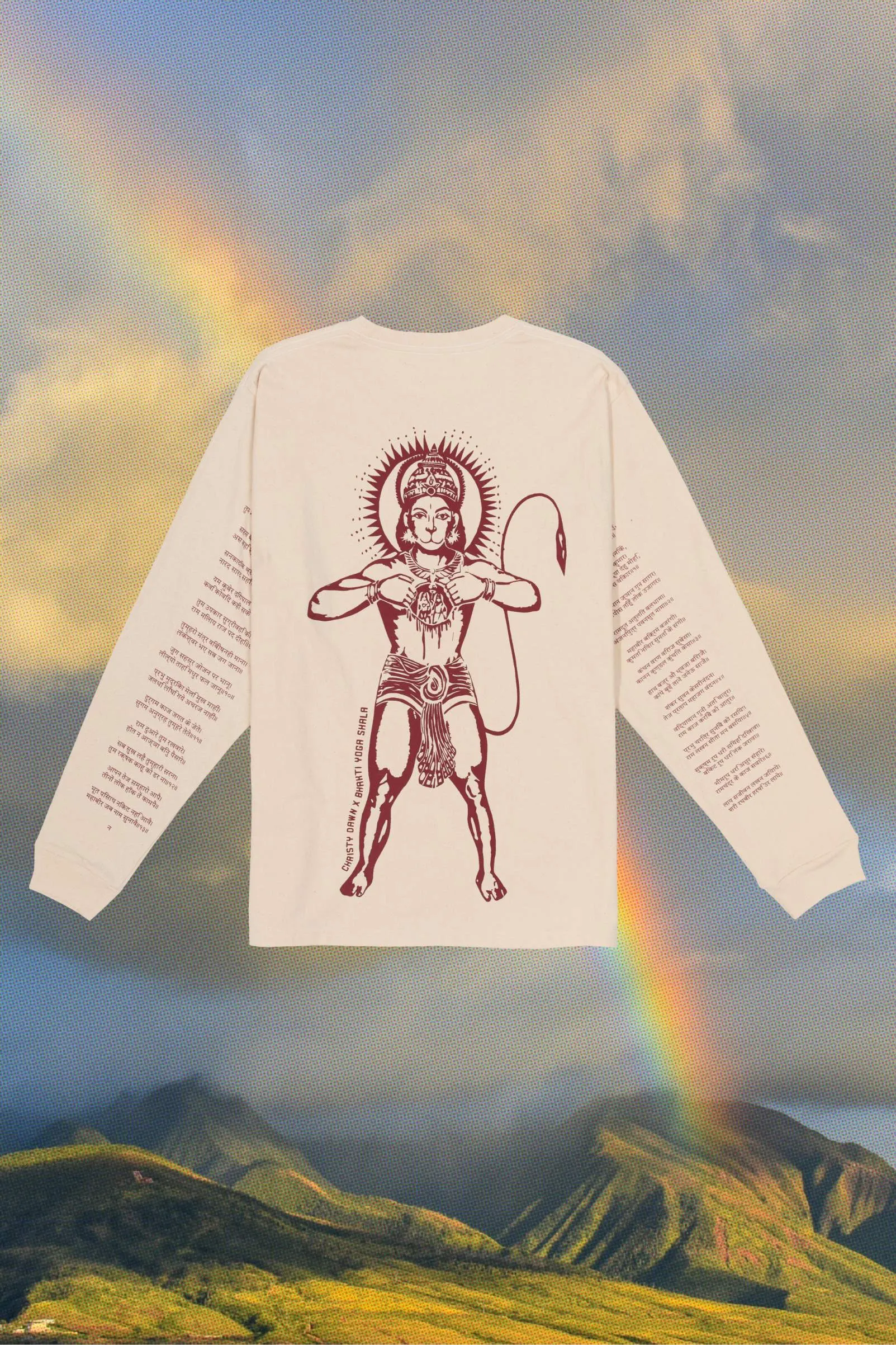 Regenerative Long Sleeve Tee | Hanuman Natural sold by Christy Dawn