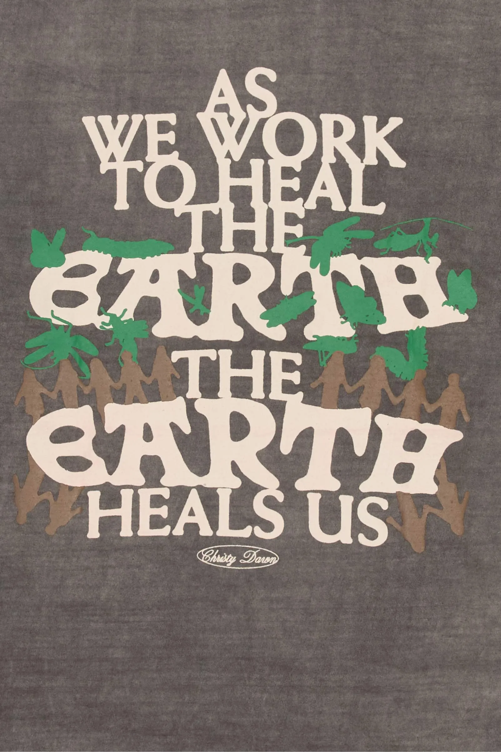 Regenerative Long Sleeve Tee | Earth Heals sold by Christy Dawn product image thumbnail 3