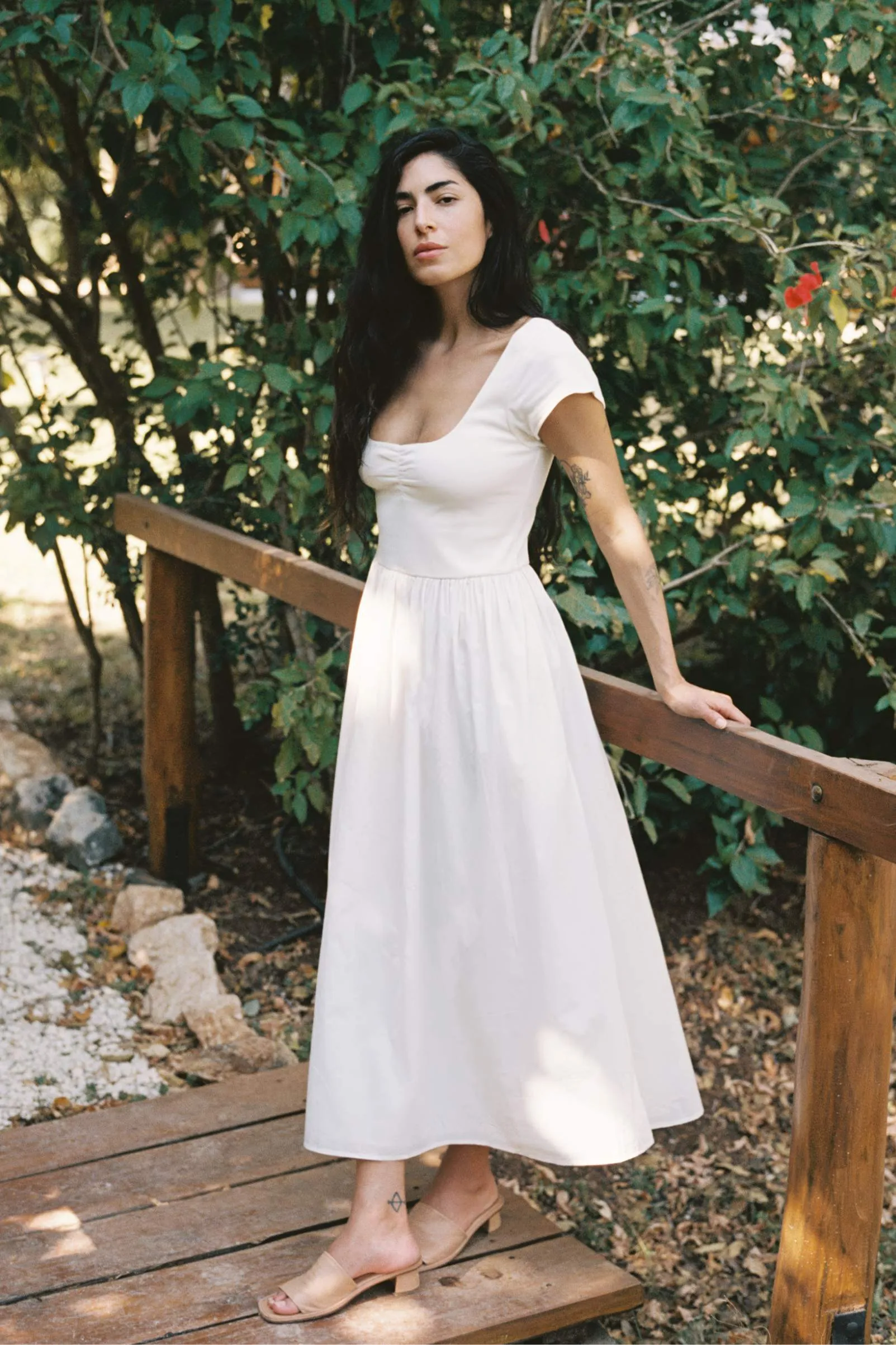 The Monica Dress | Antique White sold by Christy Dawn