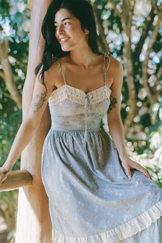 The Emma Dress Petites | Pansy Blues sold by Christy Dawn