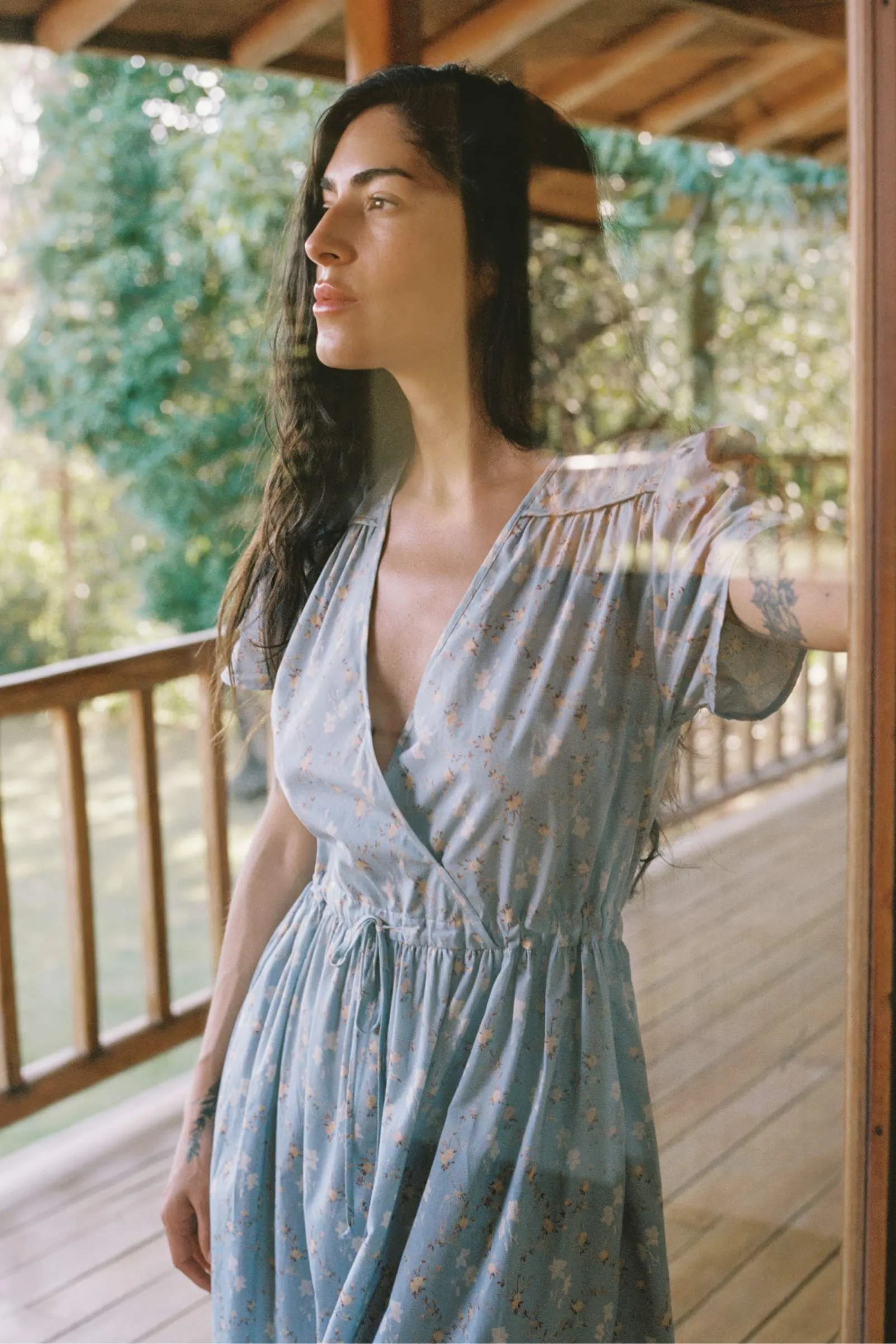 The Dawn Dress Petites | Pansy Blues sold by Christy Dawn