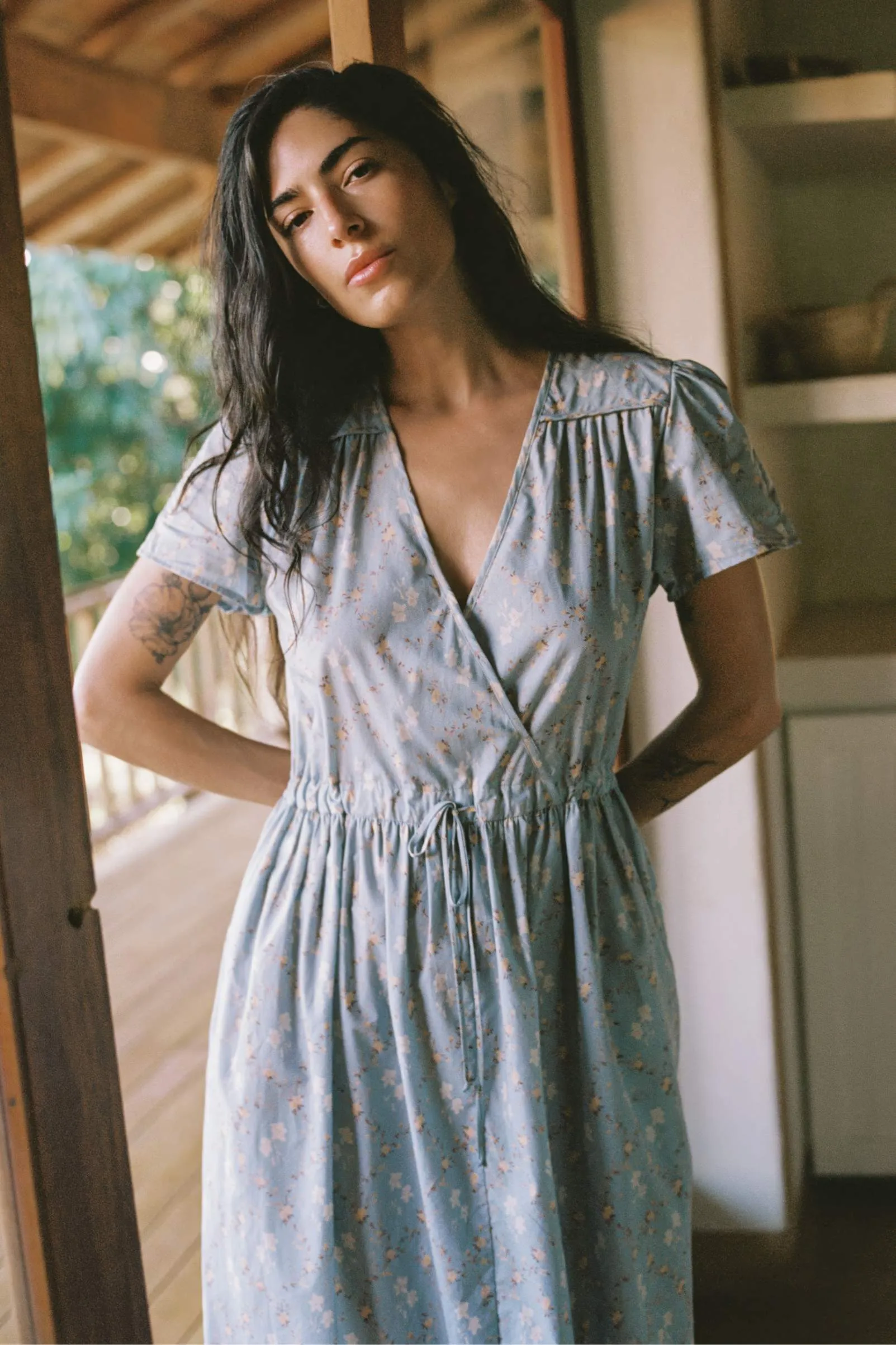 The Dawn Dress Petites | Pansy Blues sold by Christy Dawn product image thumbnail 2