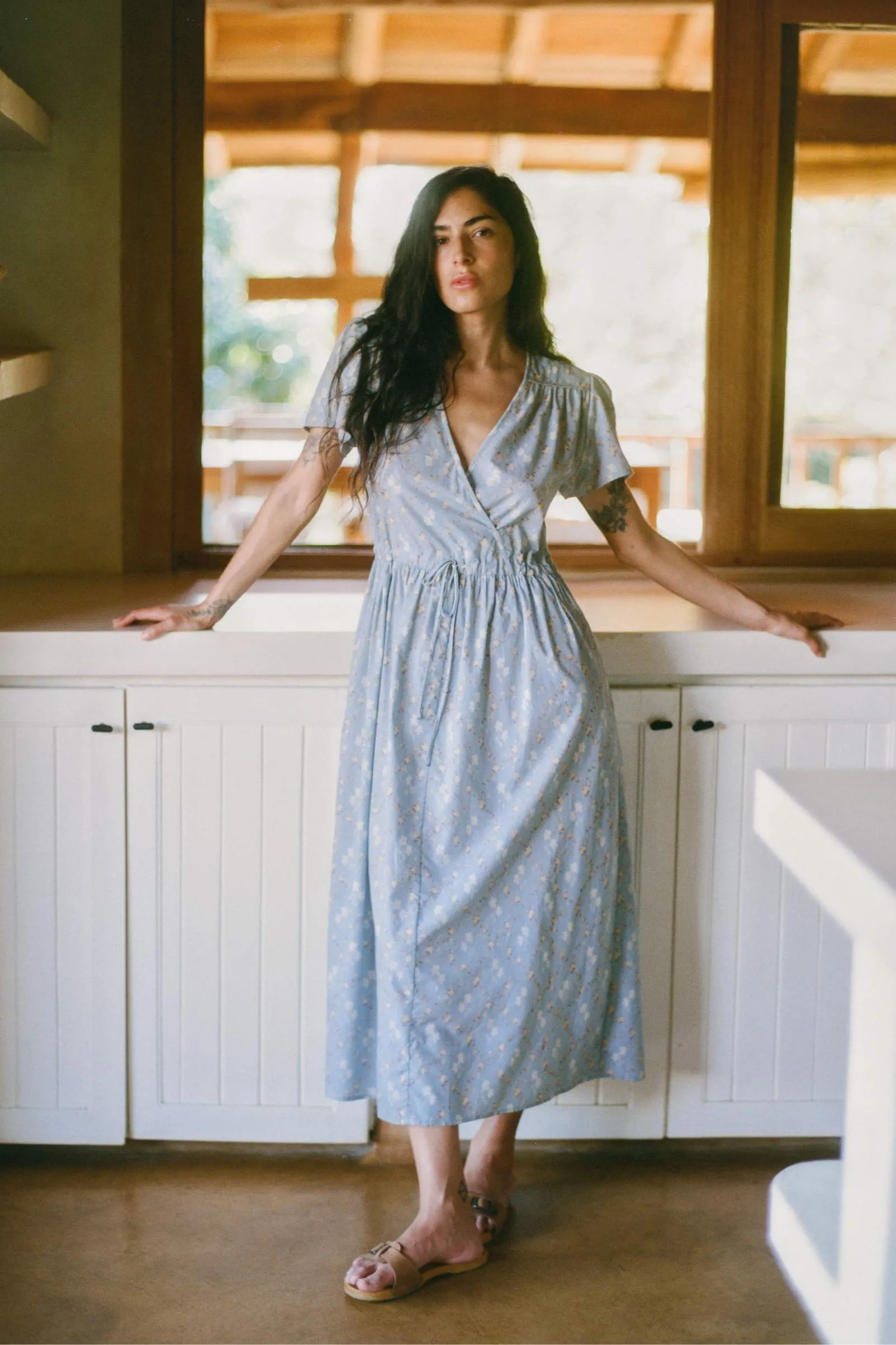 The Dawn Dress Petites | Pansy Blues sold by Christy Dawn product image thumbnail 3