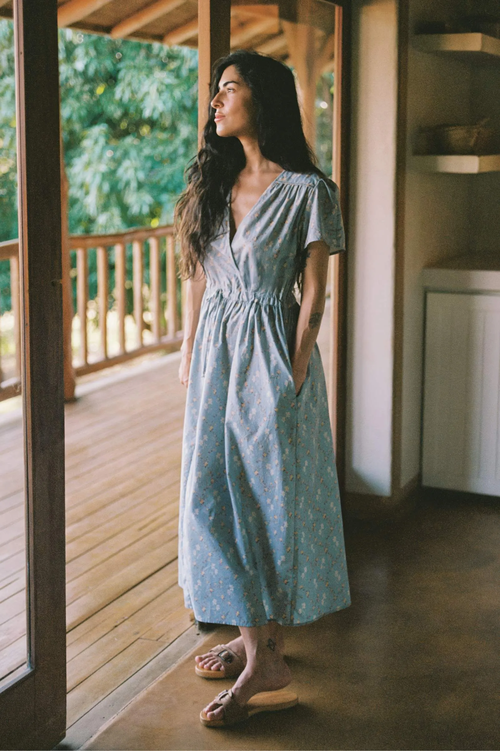 The Dawn Dress Petites | Pansy Blues sold by Christy Dawn product image thumbnail 4