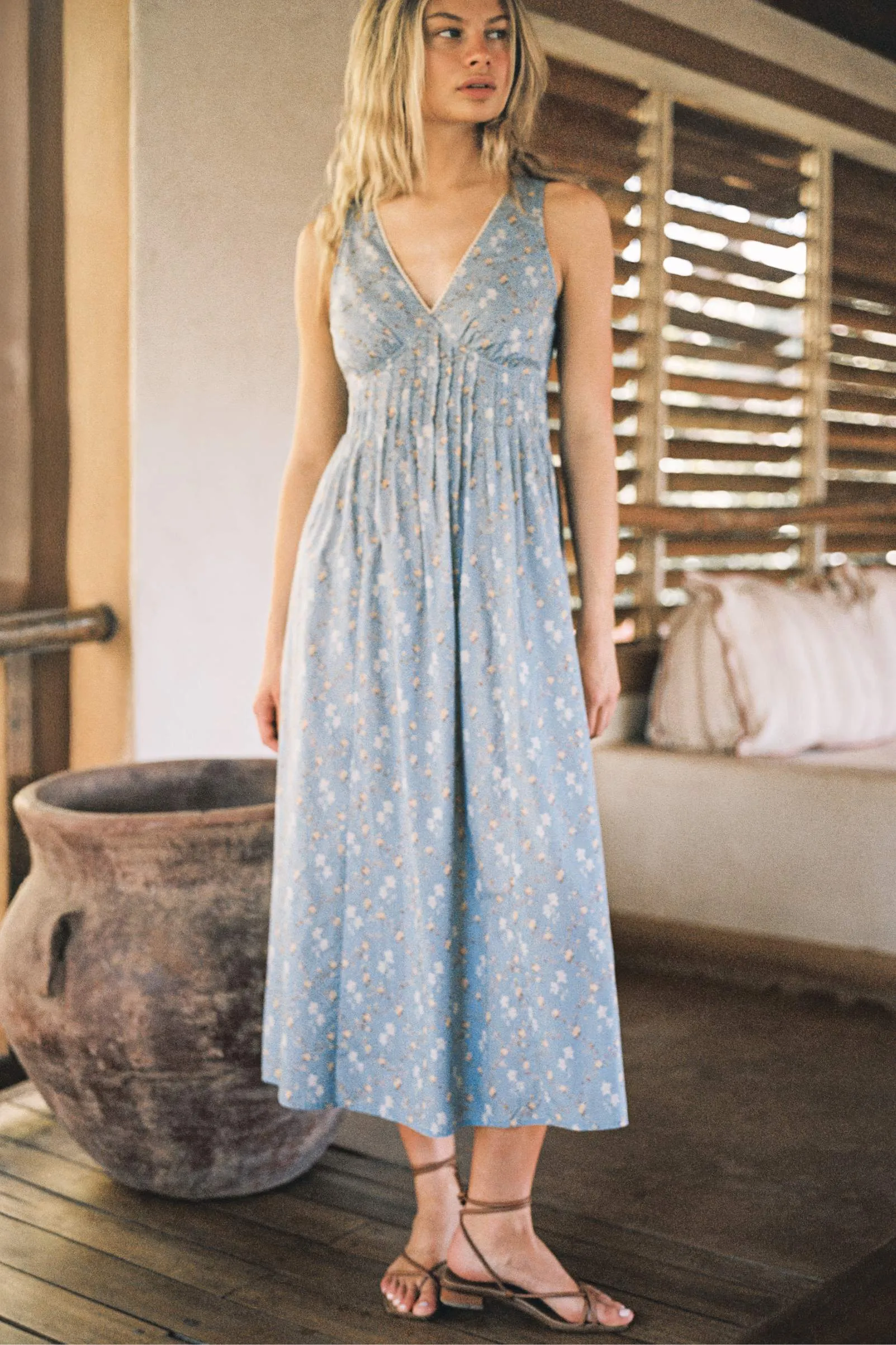 The Allegra Dress | Pansy Blues sold by Christy Dawn product image thumbnail 4