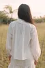 The Ghita Blouse | Pearl sold by Christy Dawn