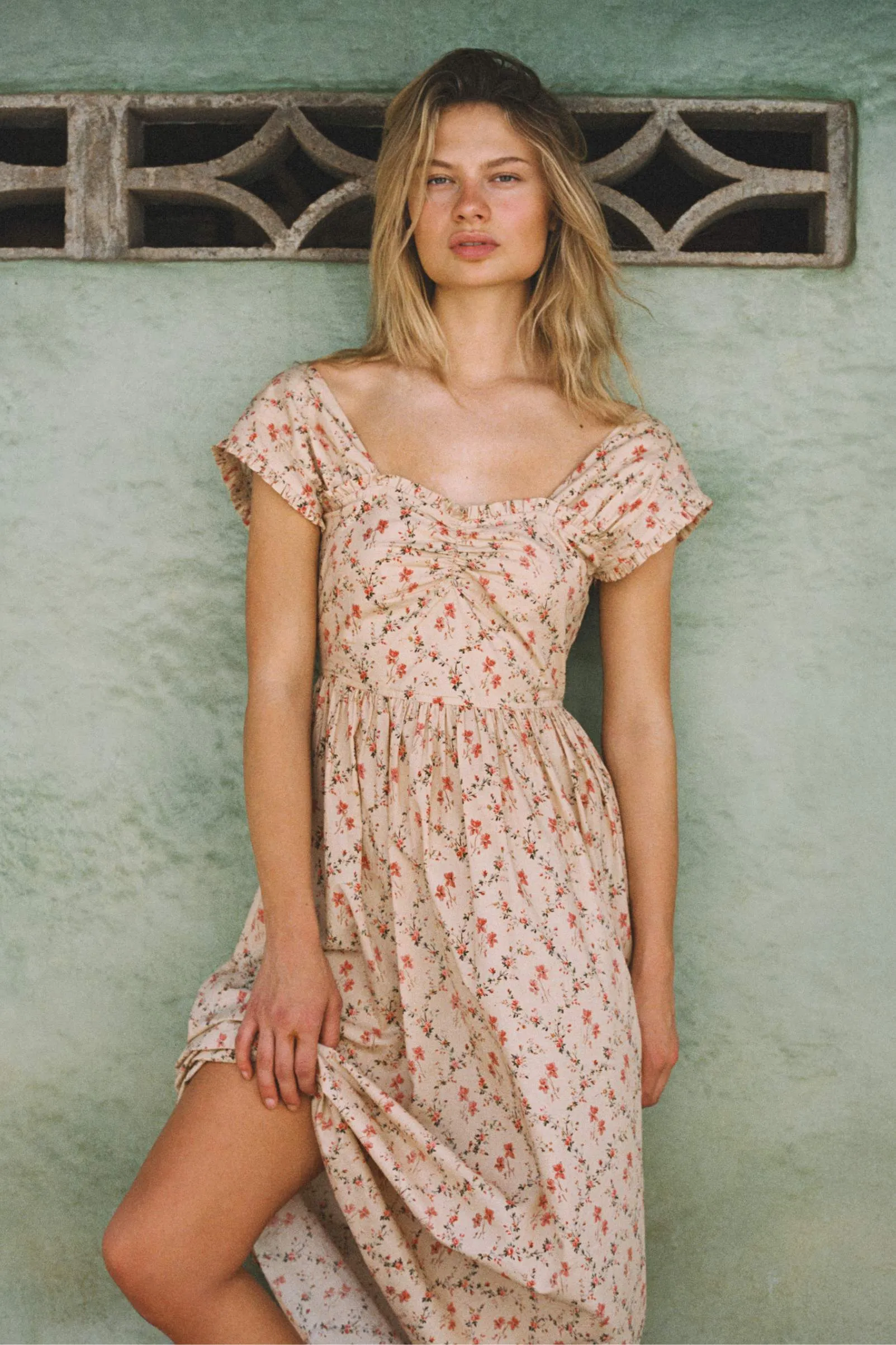 The Luciana Dress | Pansy Garden sold by Christy Dawn