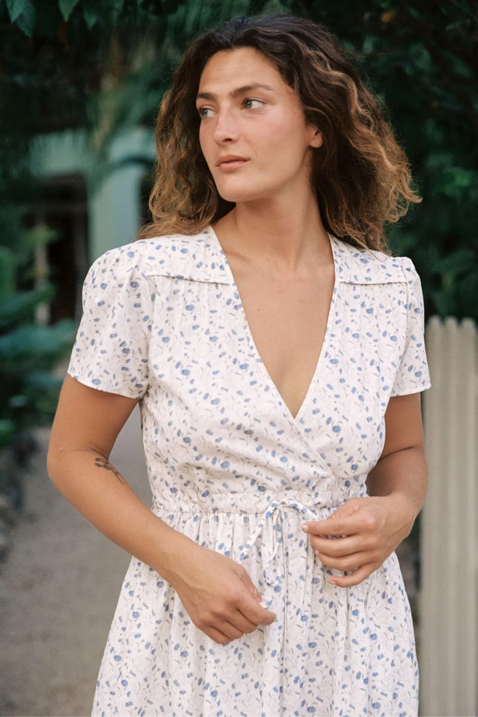 The Dawn Dress | Daisy Field Blue sold by Christy Dawn