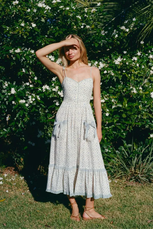 The Lia Dress | Bleu Tulips sold by Christy Dawn