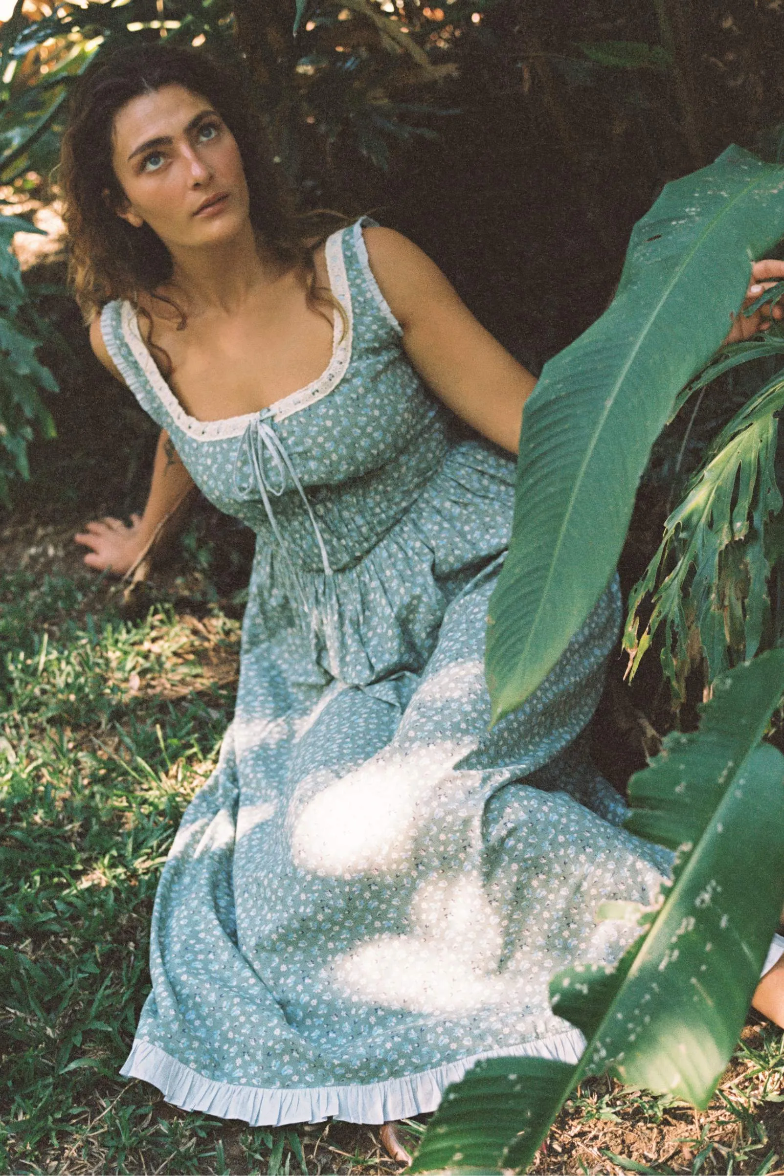 The Eliana Dress | Verte Tulips sold by Christy Dawn product image thumbnail 2